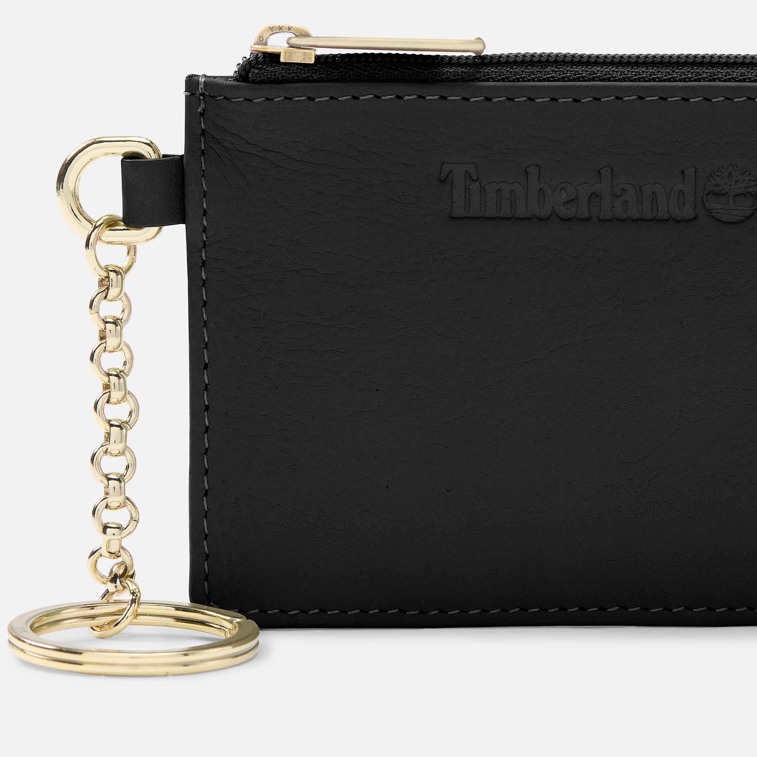 Leather Card Case Keyring TBL Black ALT2