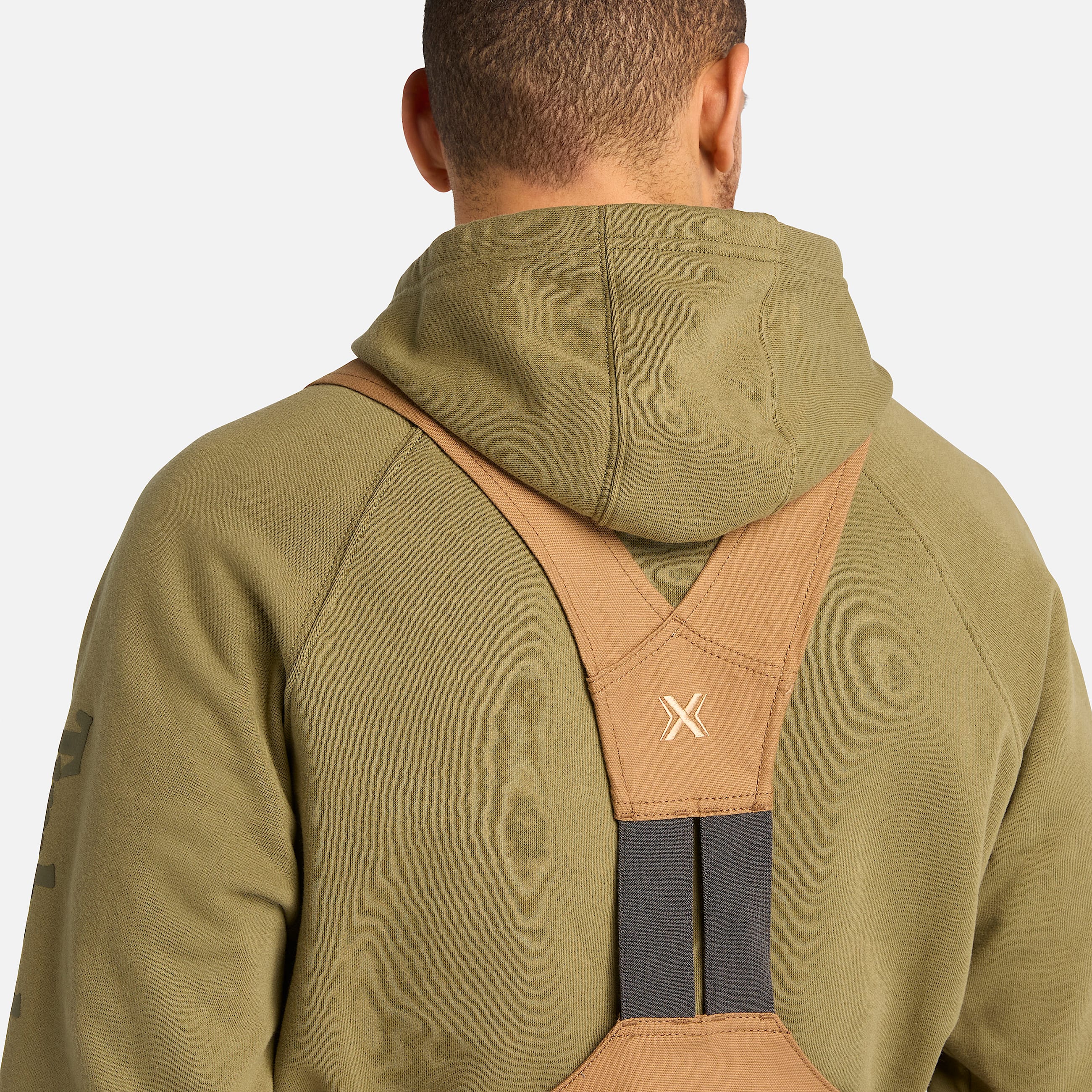 Overol Timberland PRO GritFlex Canvas para hombre TBL Trigo tostado ALT2