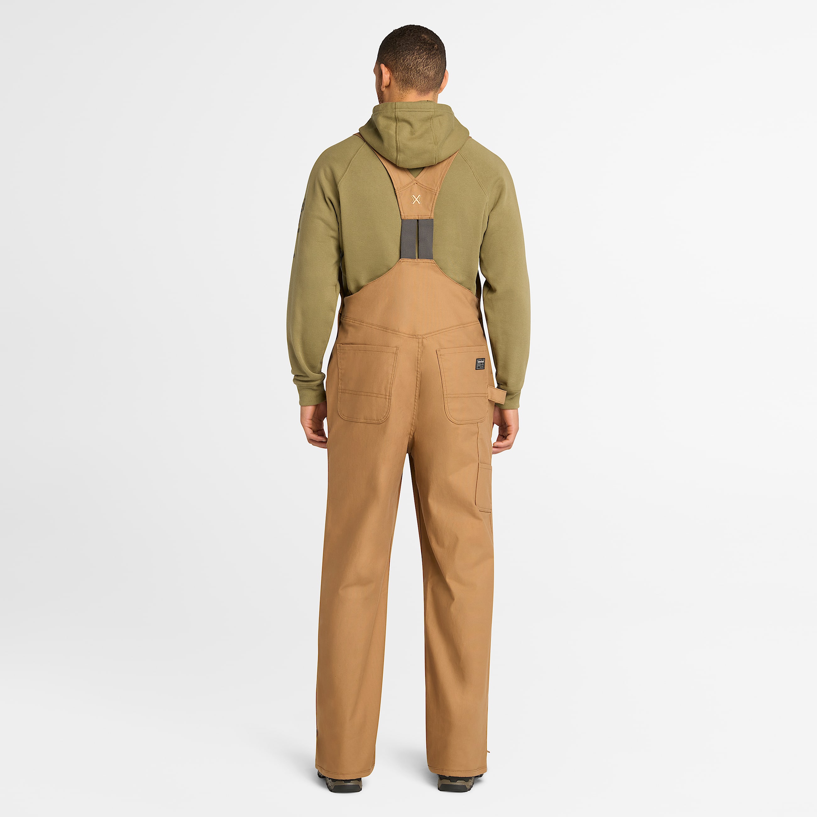 Overol Timberland PRO GritFlex Canvas para hombre TBL Trigo tostado ALT9