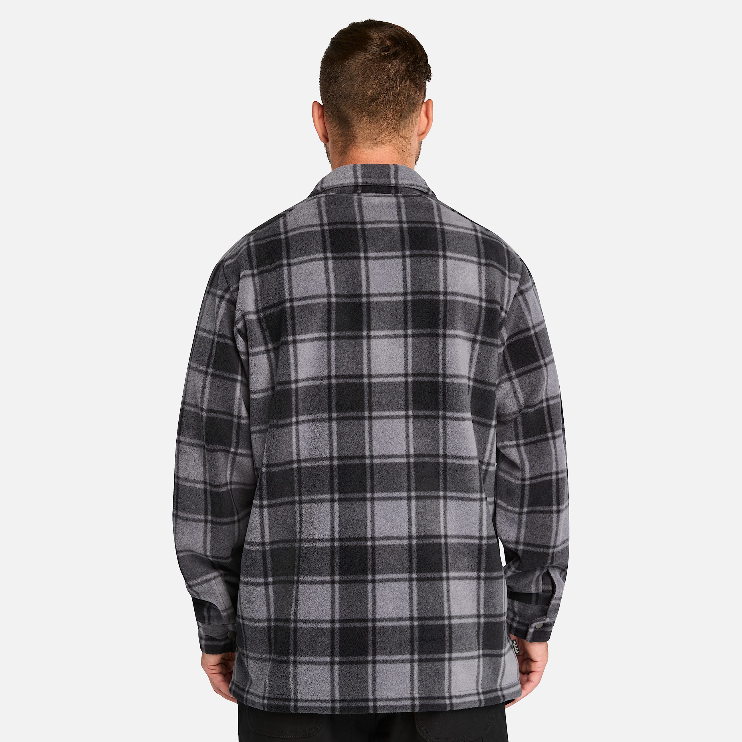 Mens Timberland PRO Gritman Check Heavyweight Fleece Shirt TBL Tornado Tartan ALT9