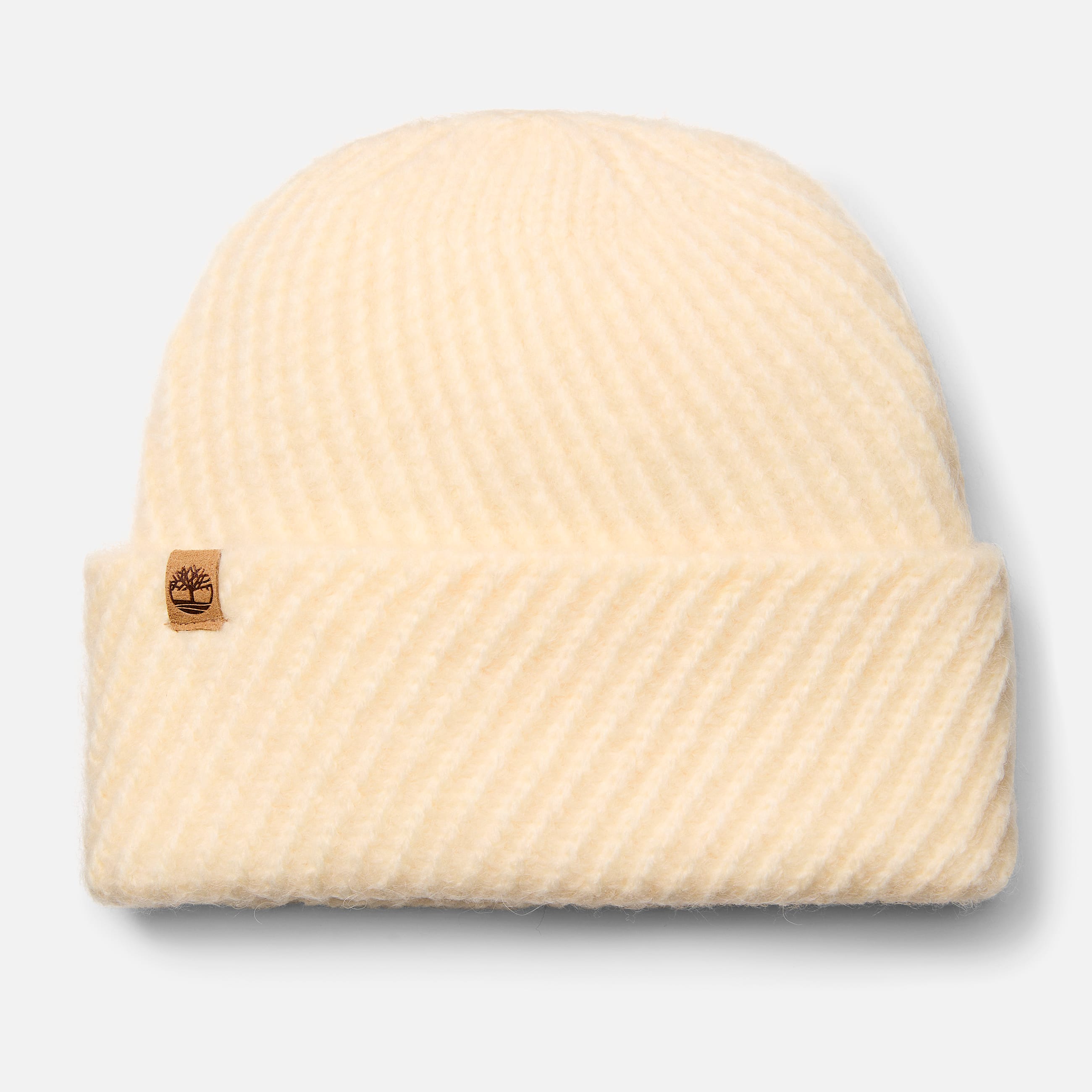 Womens Diagonal Stitch Beanie TBL Light Tan HERO