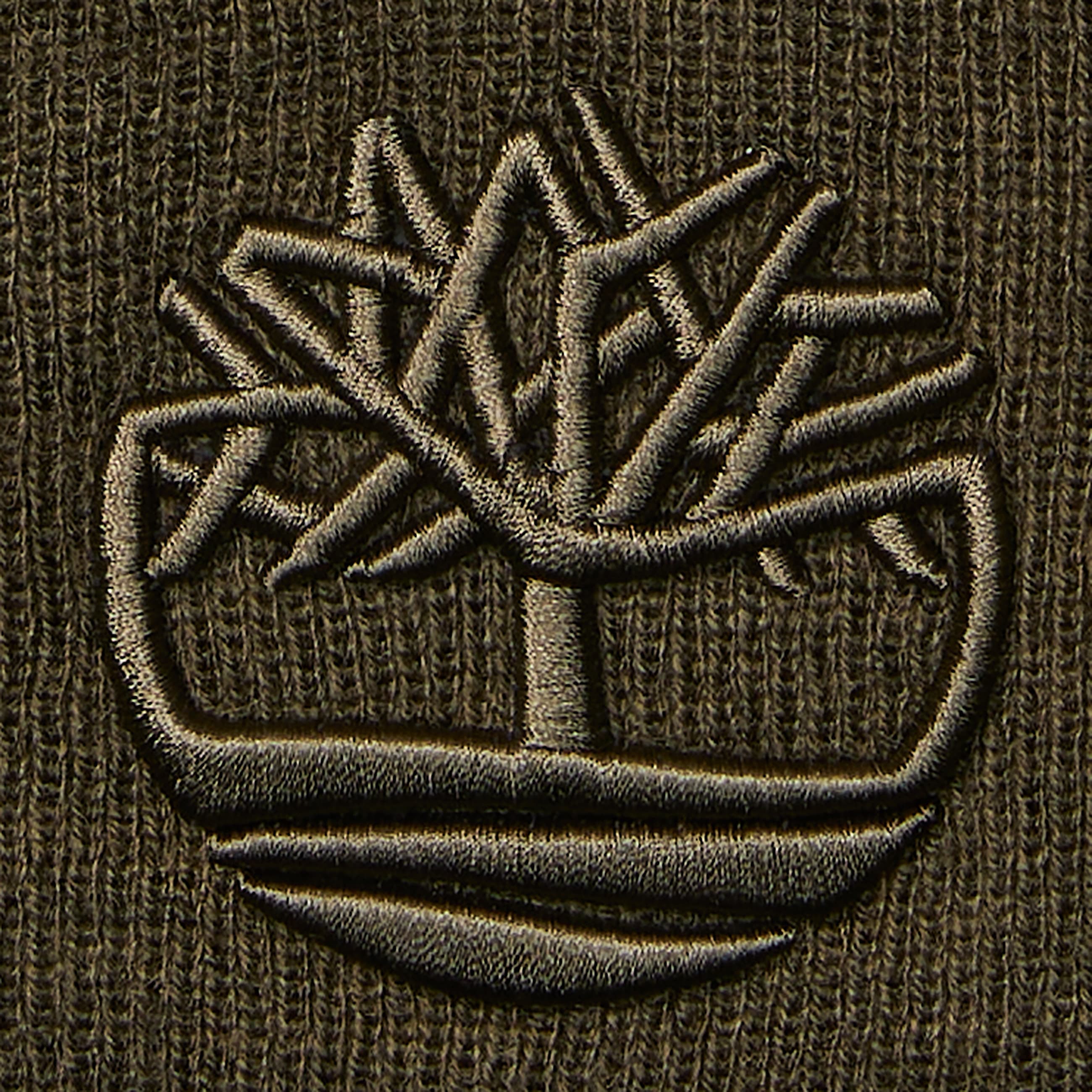 3D Embroidered Beanie TBL Leaf Green ALT2