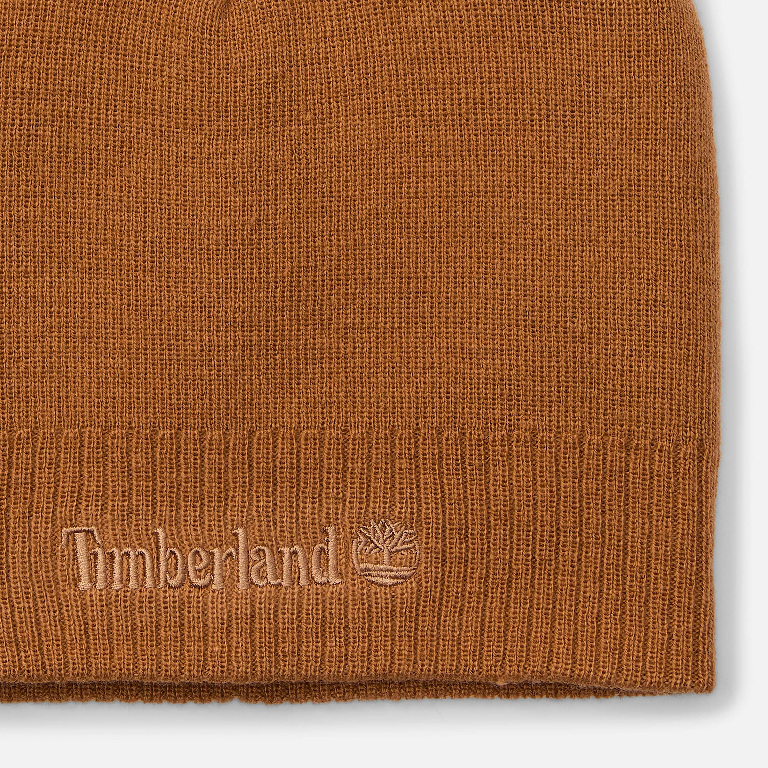 Knit Logo Beanie TBL Wheat ALT2