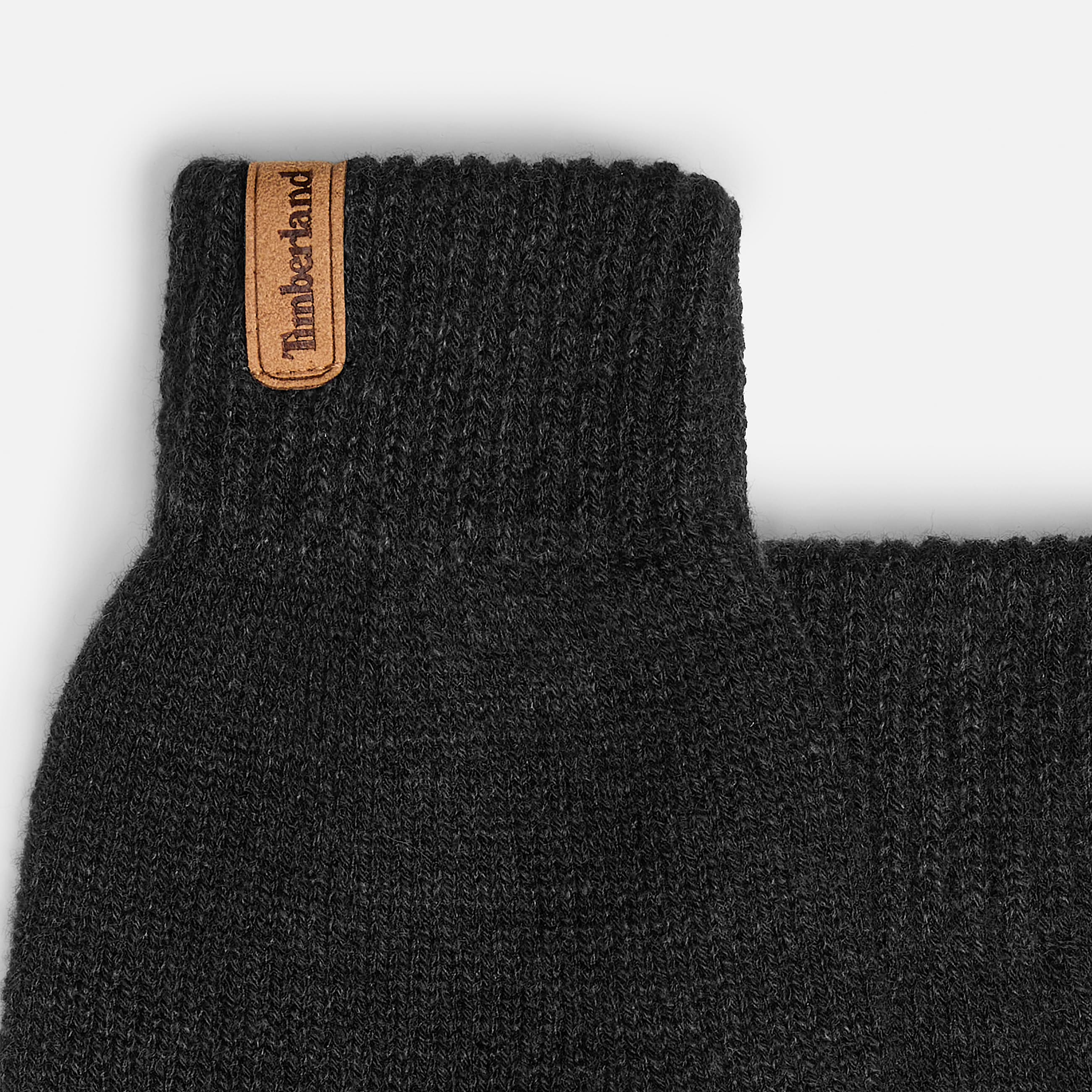 Rib Knit Glove TBL Black ALT2