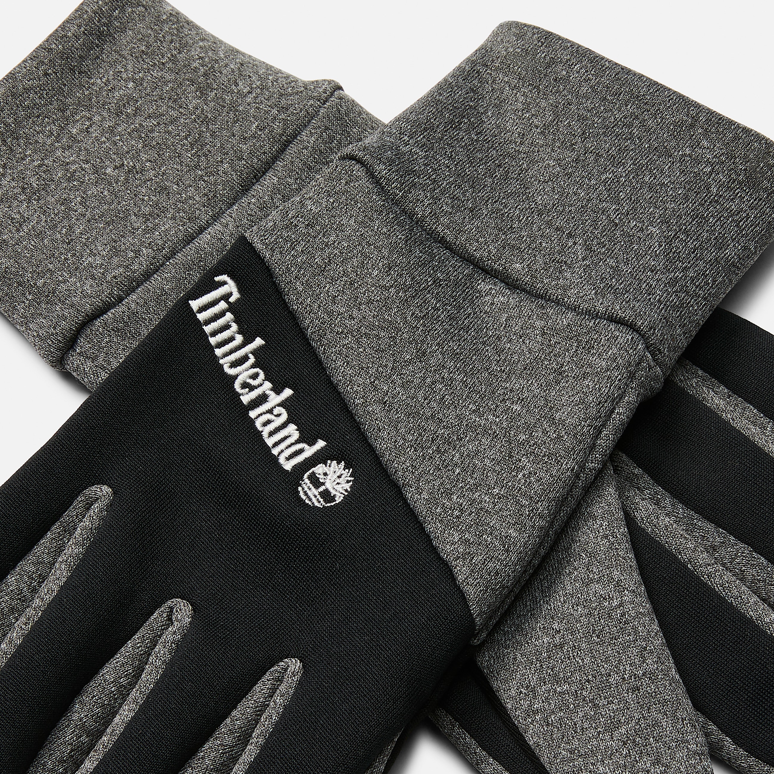 Colorblock Conductive Fleece Glove TBL Dark Grey Heather ALT1