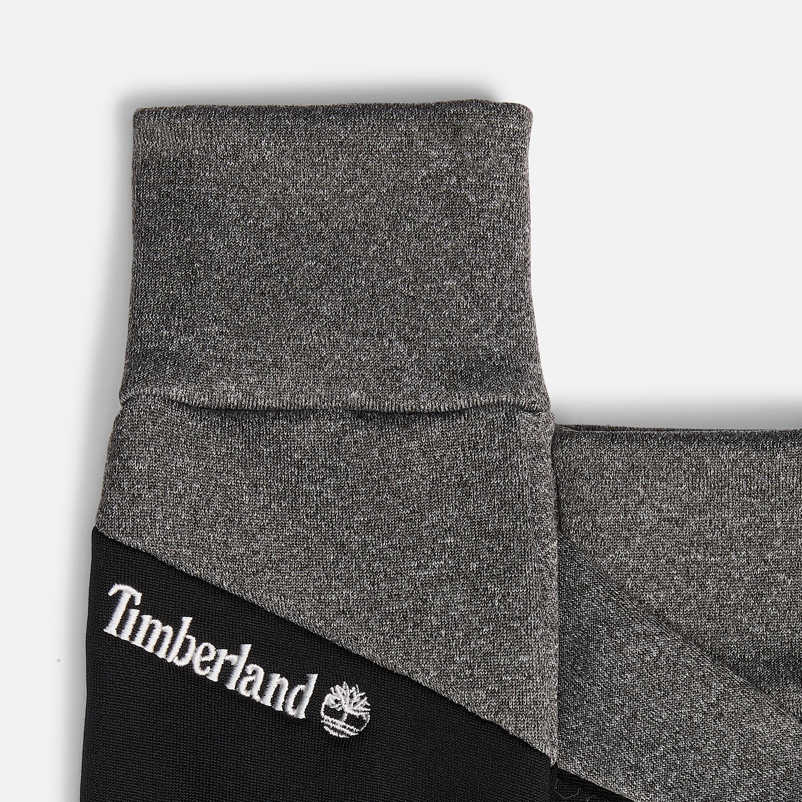 Colorblock Conductive Fleece Glove TBL Dark Grey Heather ALT2