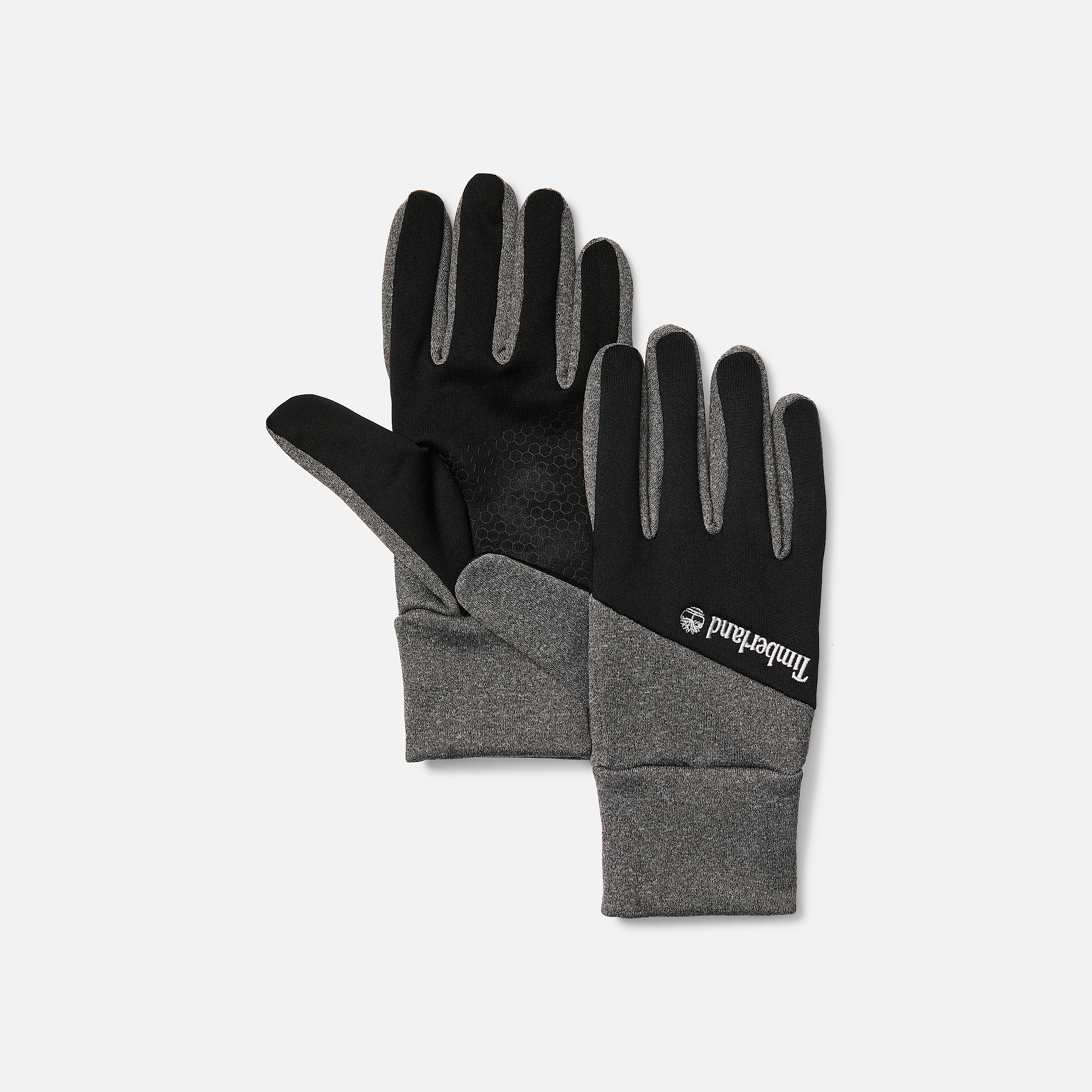 Colorblock Conductive Fleece Glove TBL Dark Grey Heather HERO
