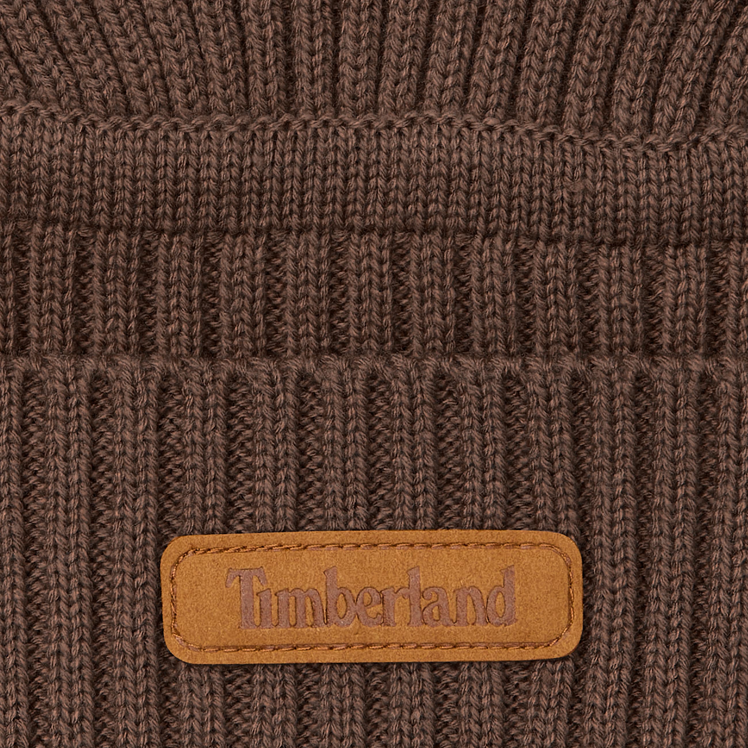Gulf Beach Ribbed Beanie TBL Chocolate Brown ALT2