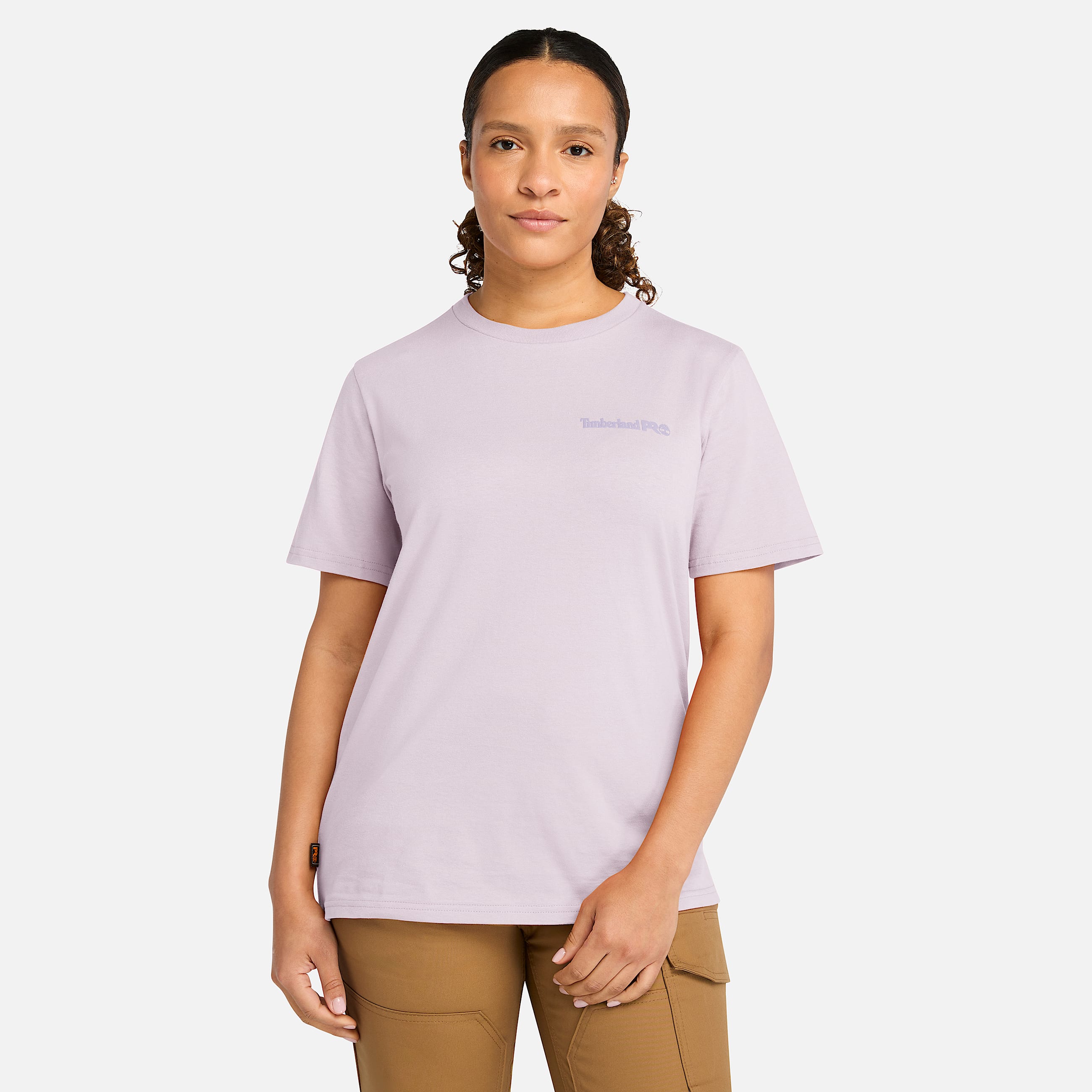 Womens Timberland PRO Core TShirt TBL Pastel Lilac HERO
