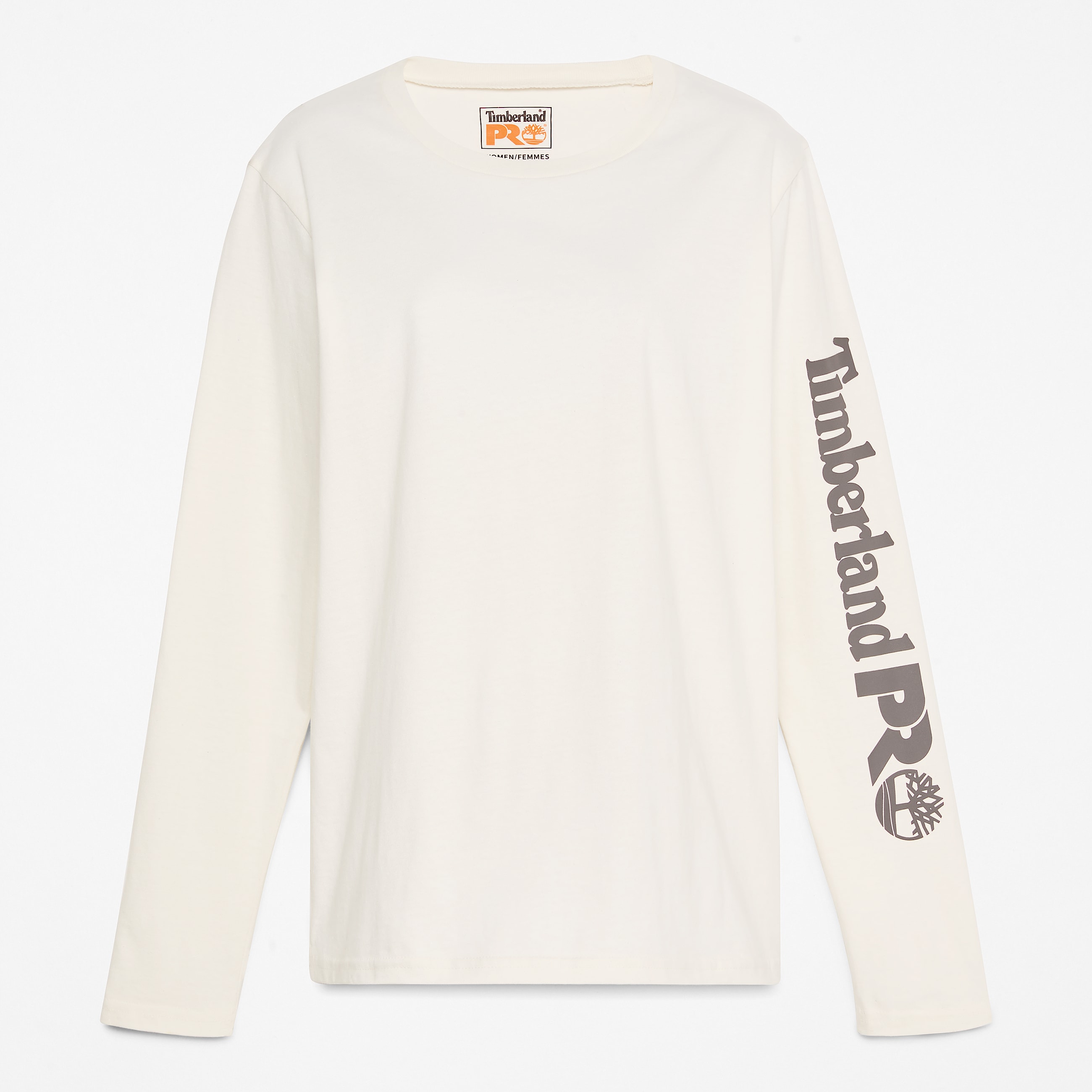 Womens Timberland PRO Core LongSleeve TShirt TBL Vintage White ALT10