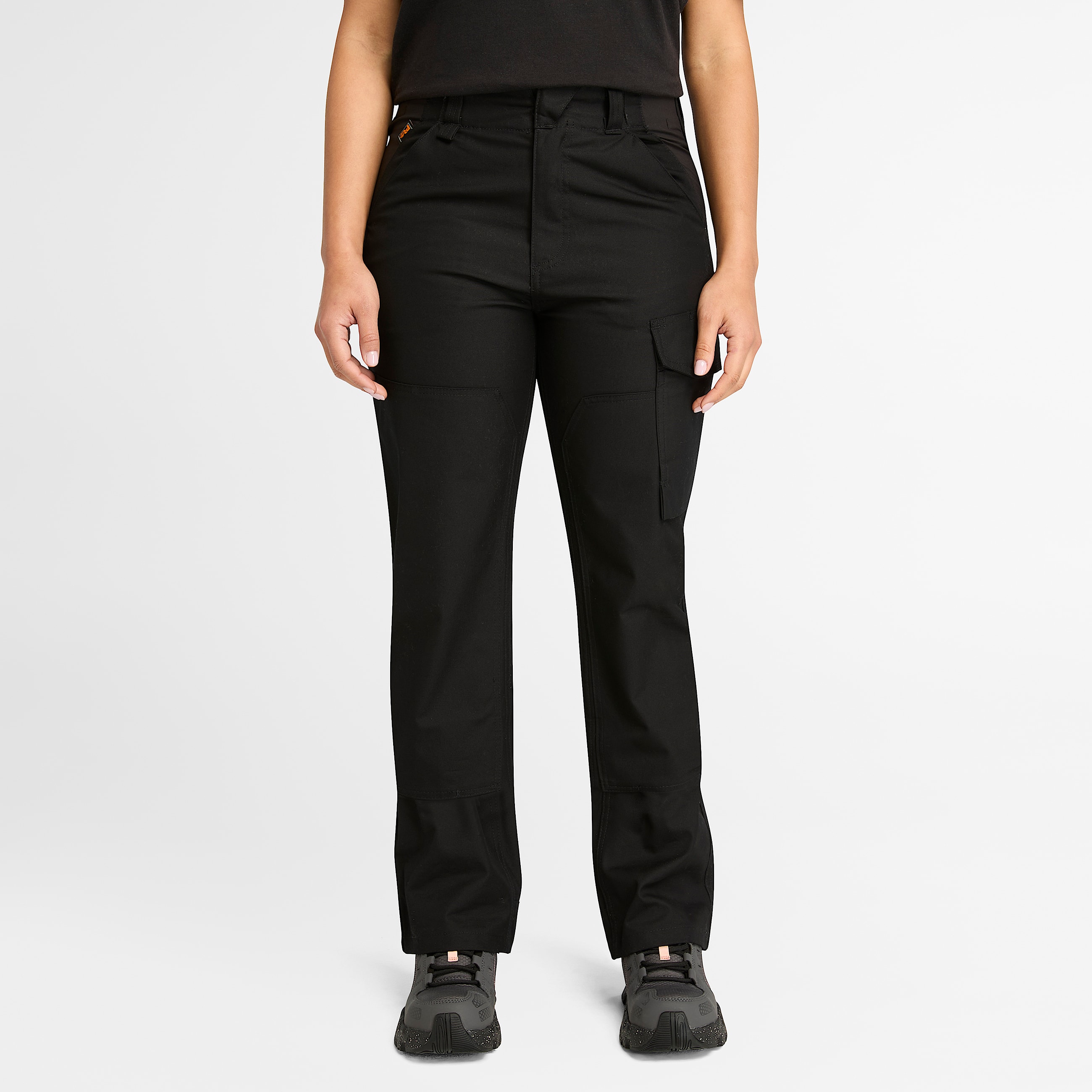 Womens Timberland PRO DoubleFront Duck Utility Pant TBL Black HERO