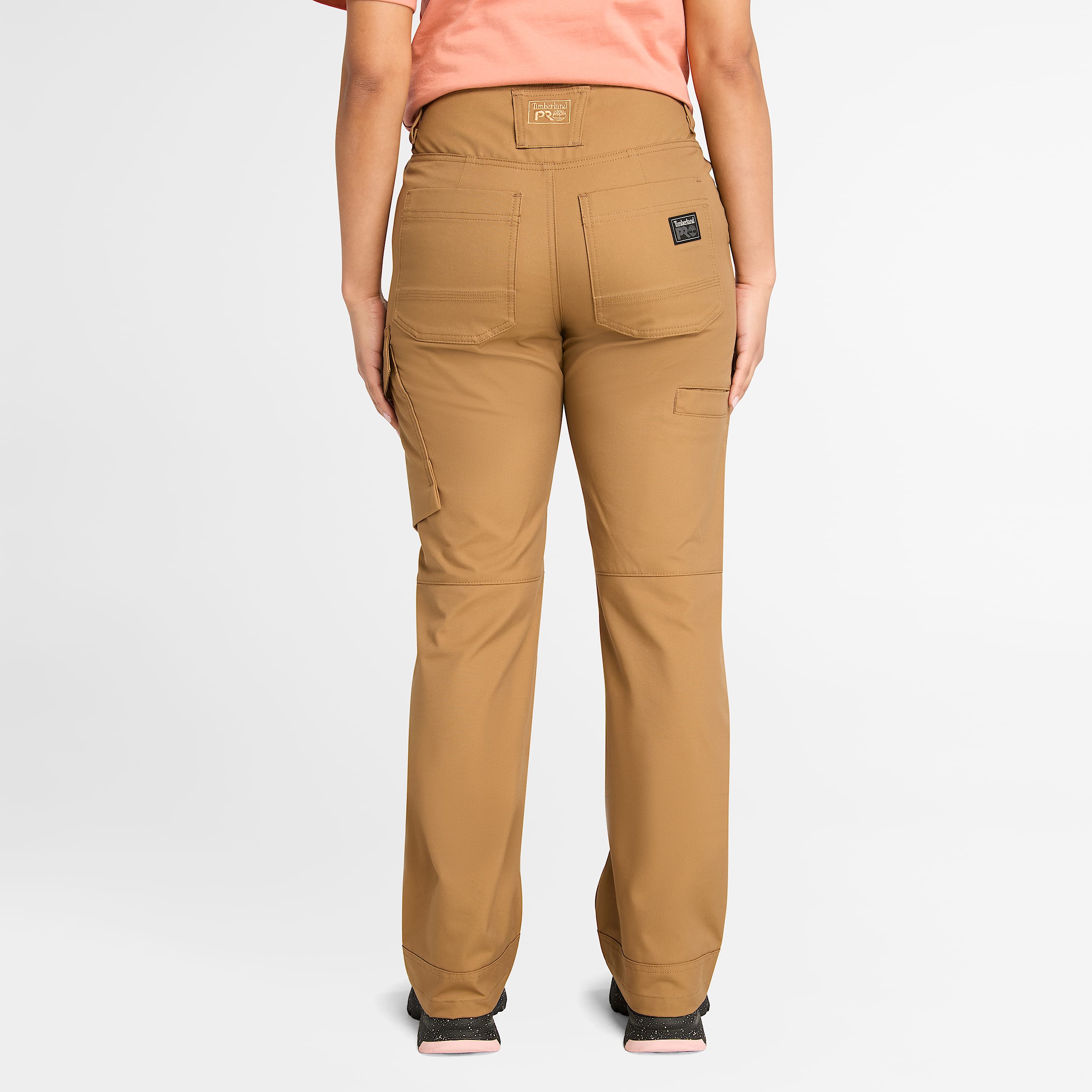 Womens Timberland PRO DoubleFront Duck Utility Pant TBL Dark Wheat ALT9