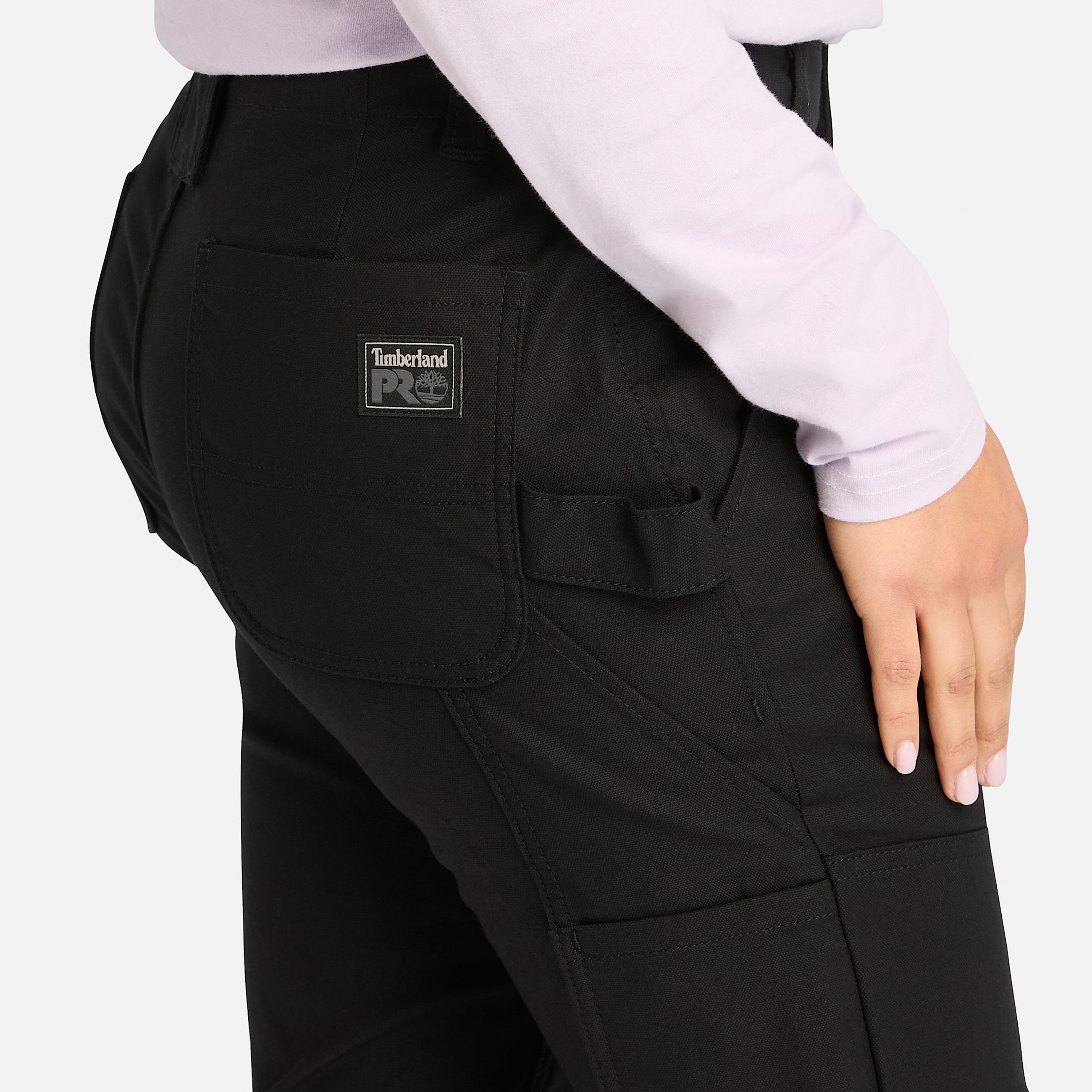 Women's GritFlex Double-Front Utility Pants - Black | Timberland US
