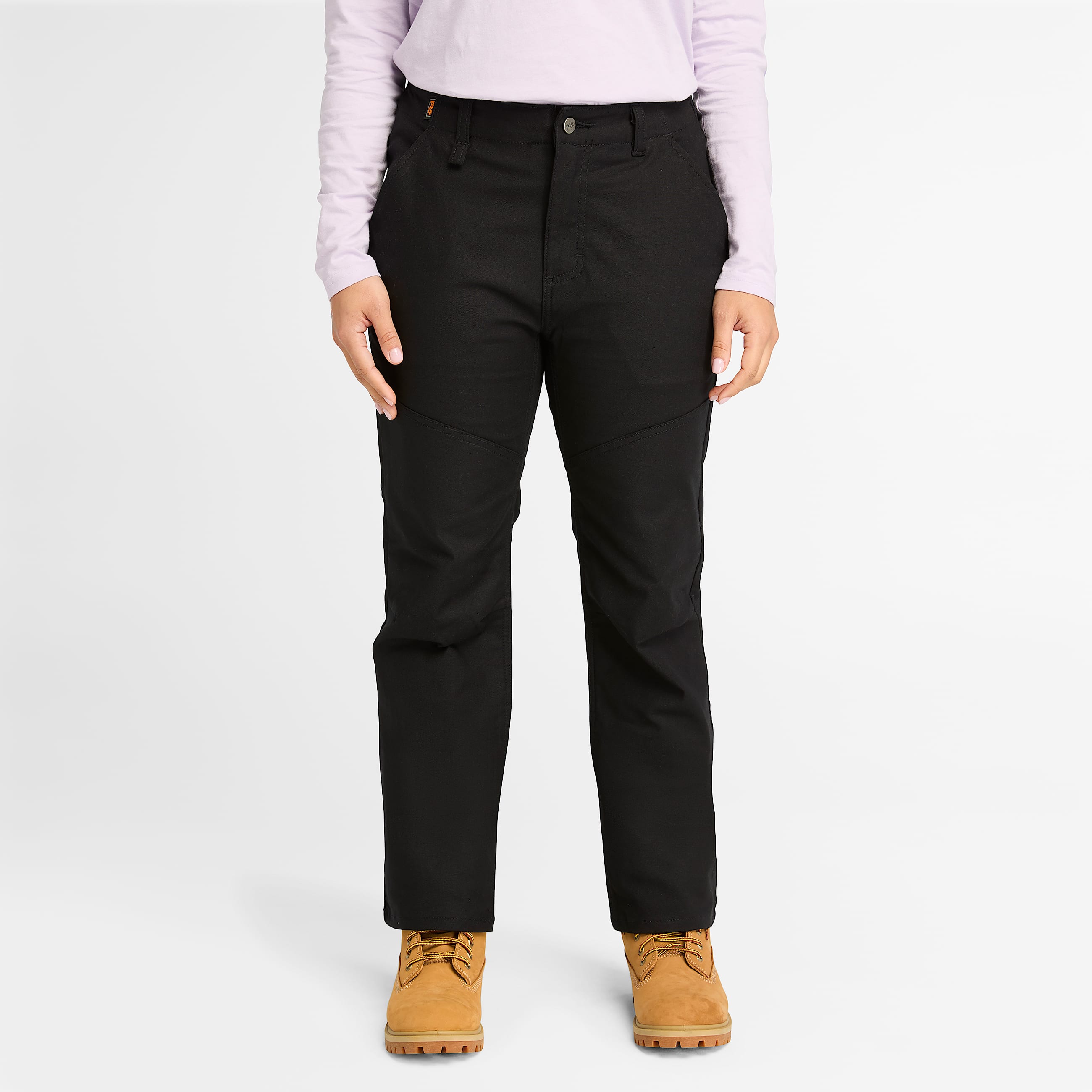 Women's GritFlex Double-Front Utility Pants - Black | Timberland US