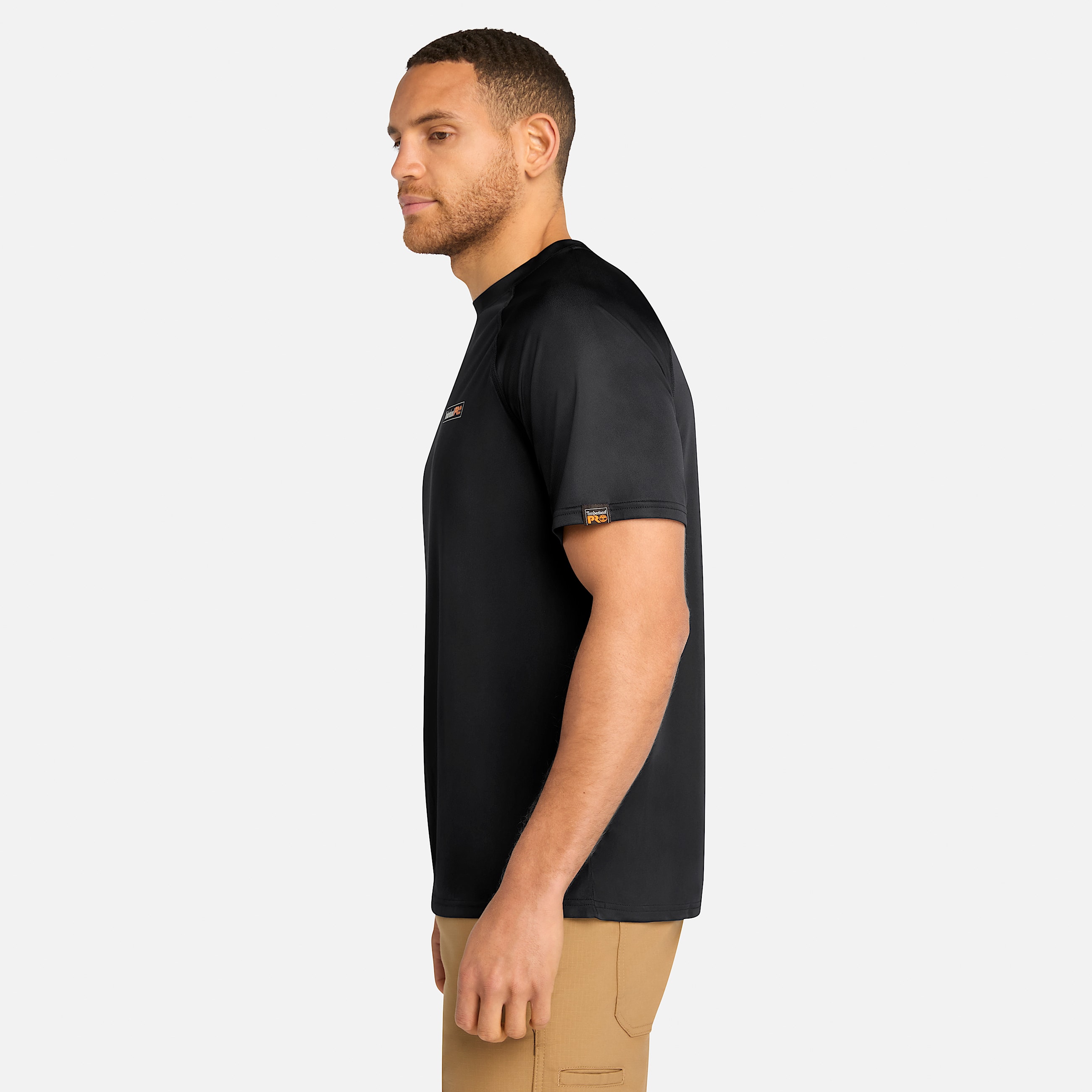 Mens Timberland PRO Wicking Good Sport TShirt TBL Black ALT8