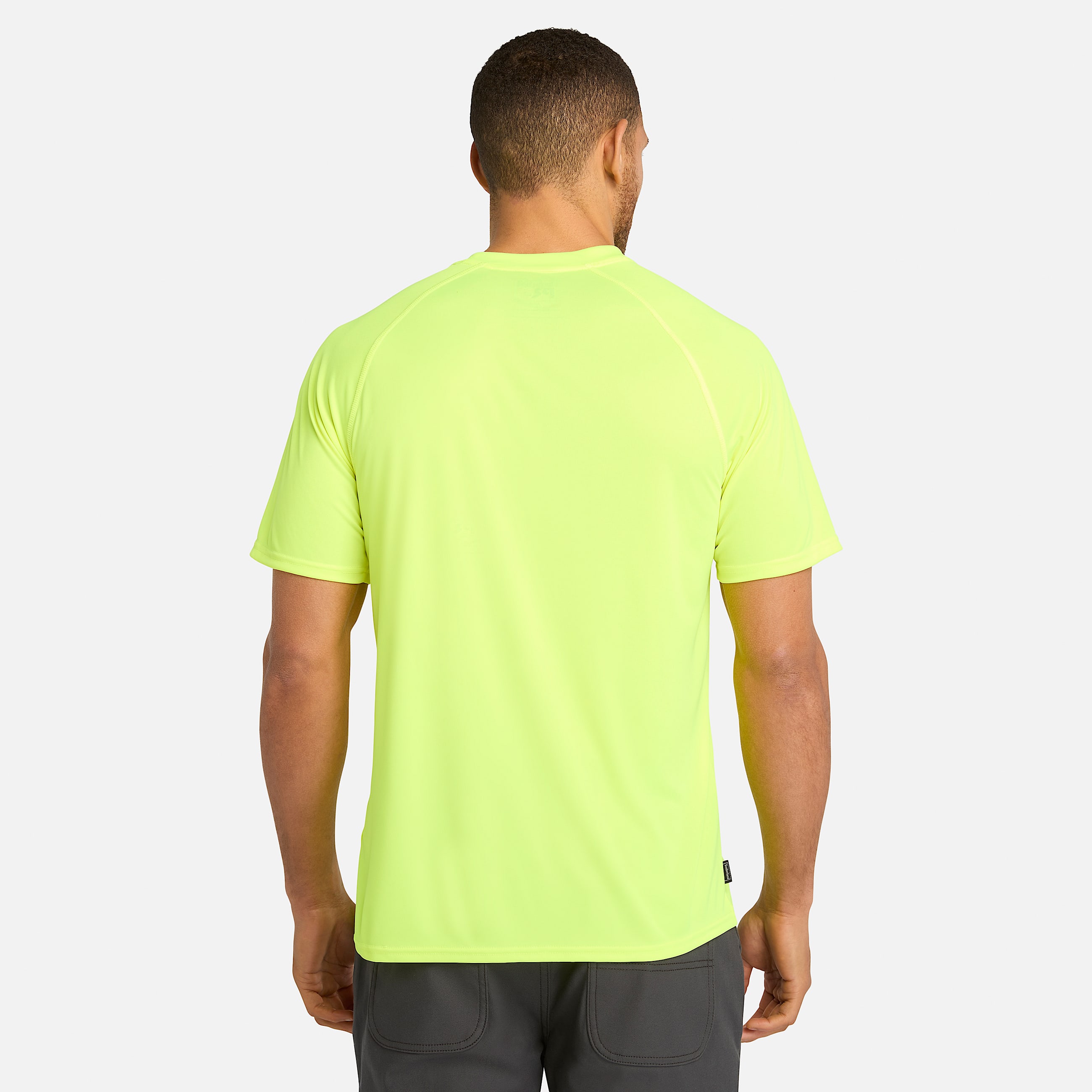 Mens Timberland PRO Wicking Good Sport TShirt TBL PRO Bright Yellow ALT9