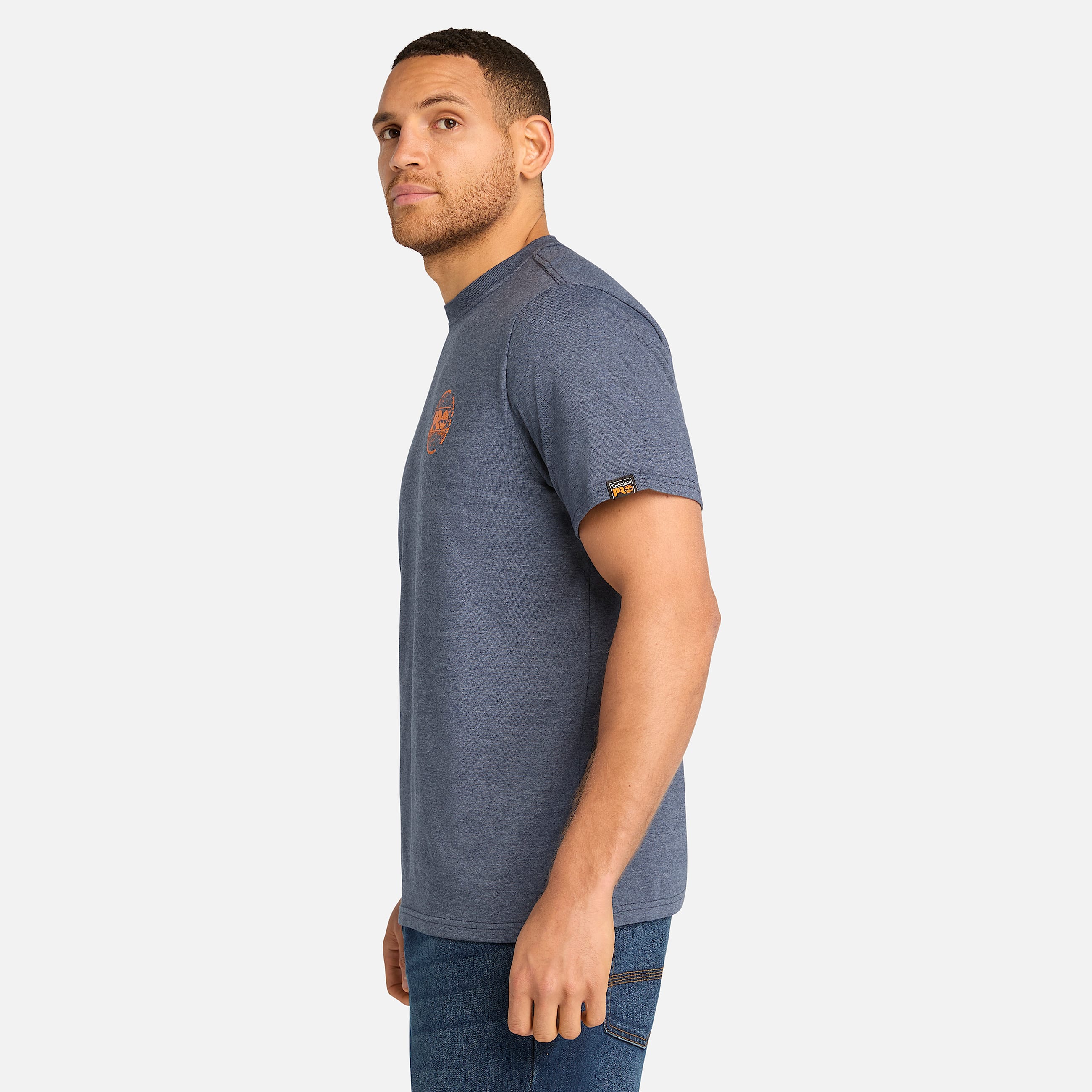 Tshirt estampada para hombre Timberland PRO Core ADND TBL Azul oscuro jaspeado ALT8