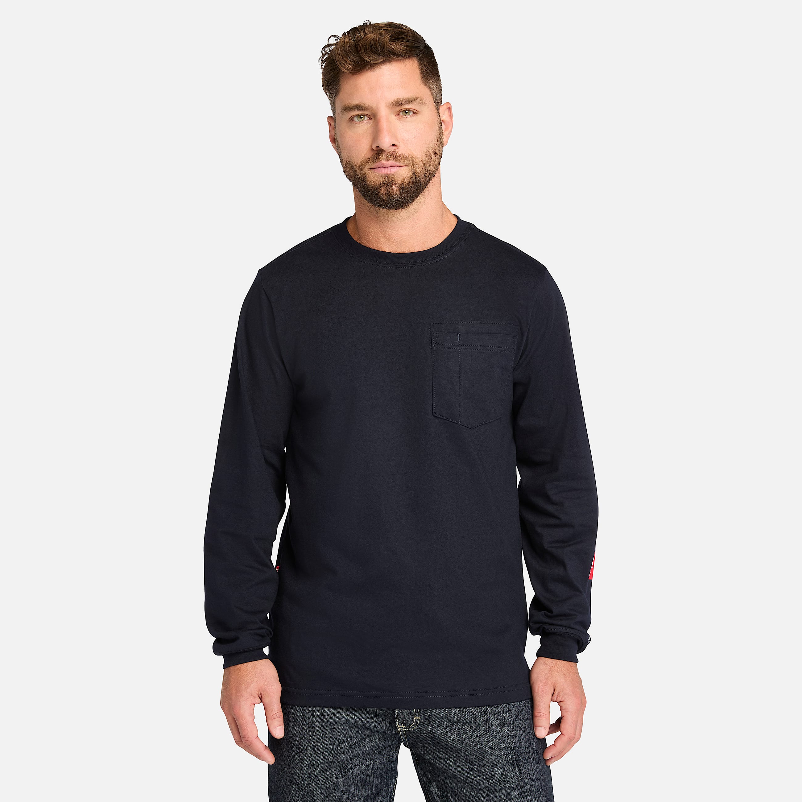 Men's Timberland PRO® Cotton Core Flame-Resistant Long-Sleeve T-Shirt