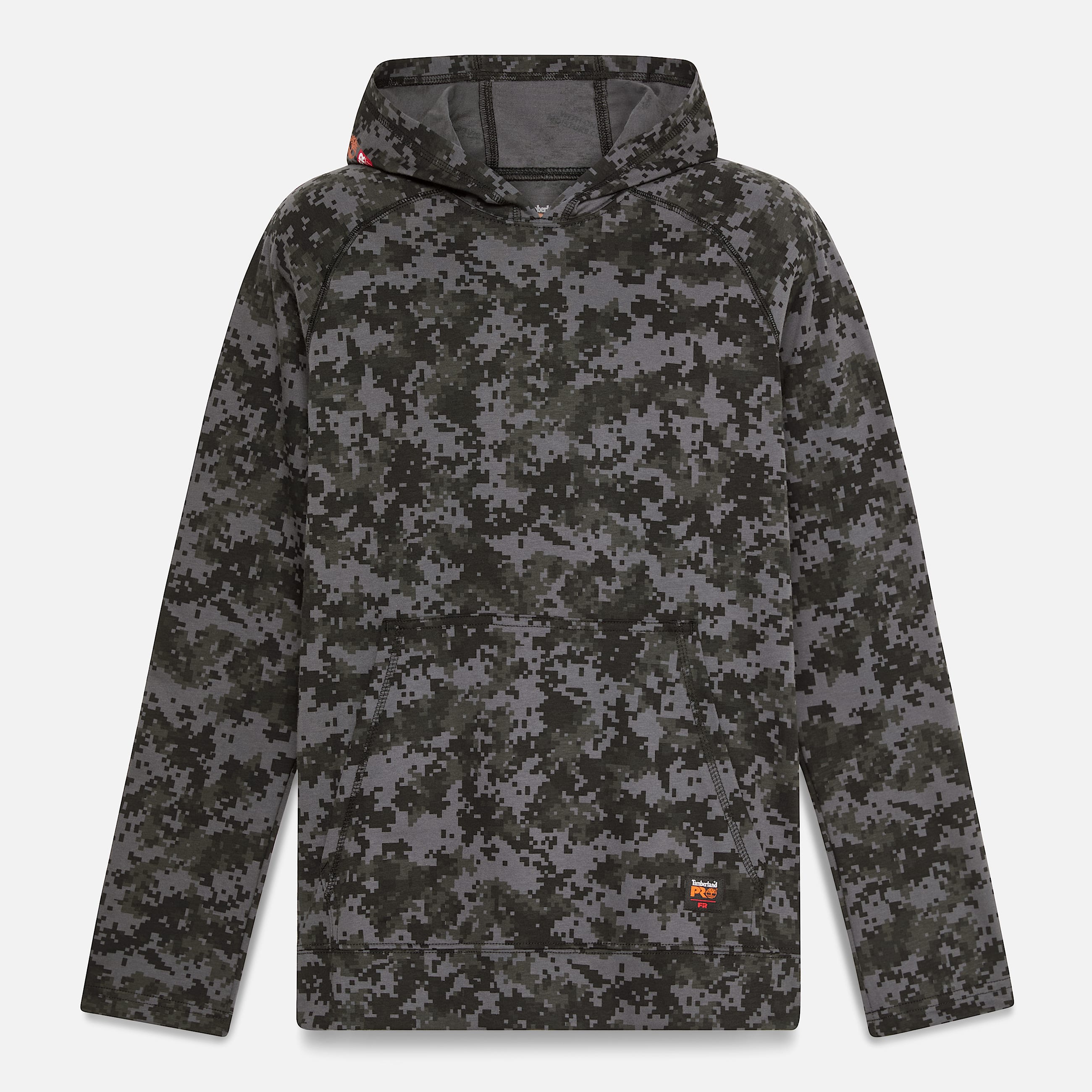 Mens Timberland PRO Cotton Core FlameResistant Hoodie TBL Black Digital Print ALT10