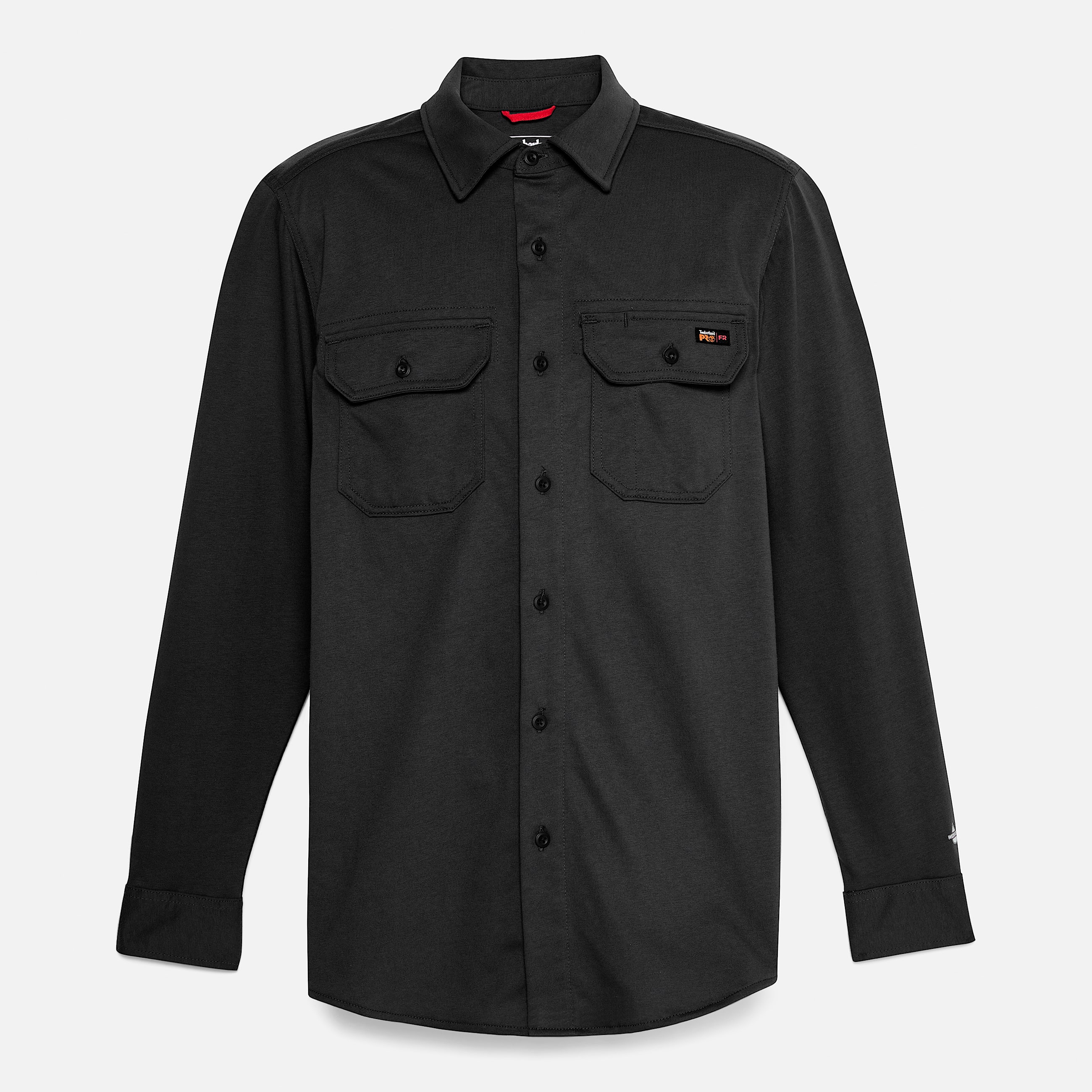 Camisa ignfuga de algodn Timberland PRO para hombre TBL Negro ALT10