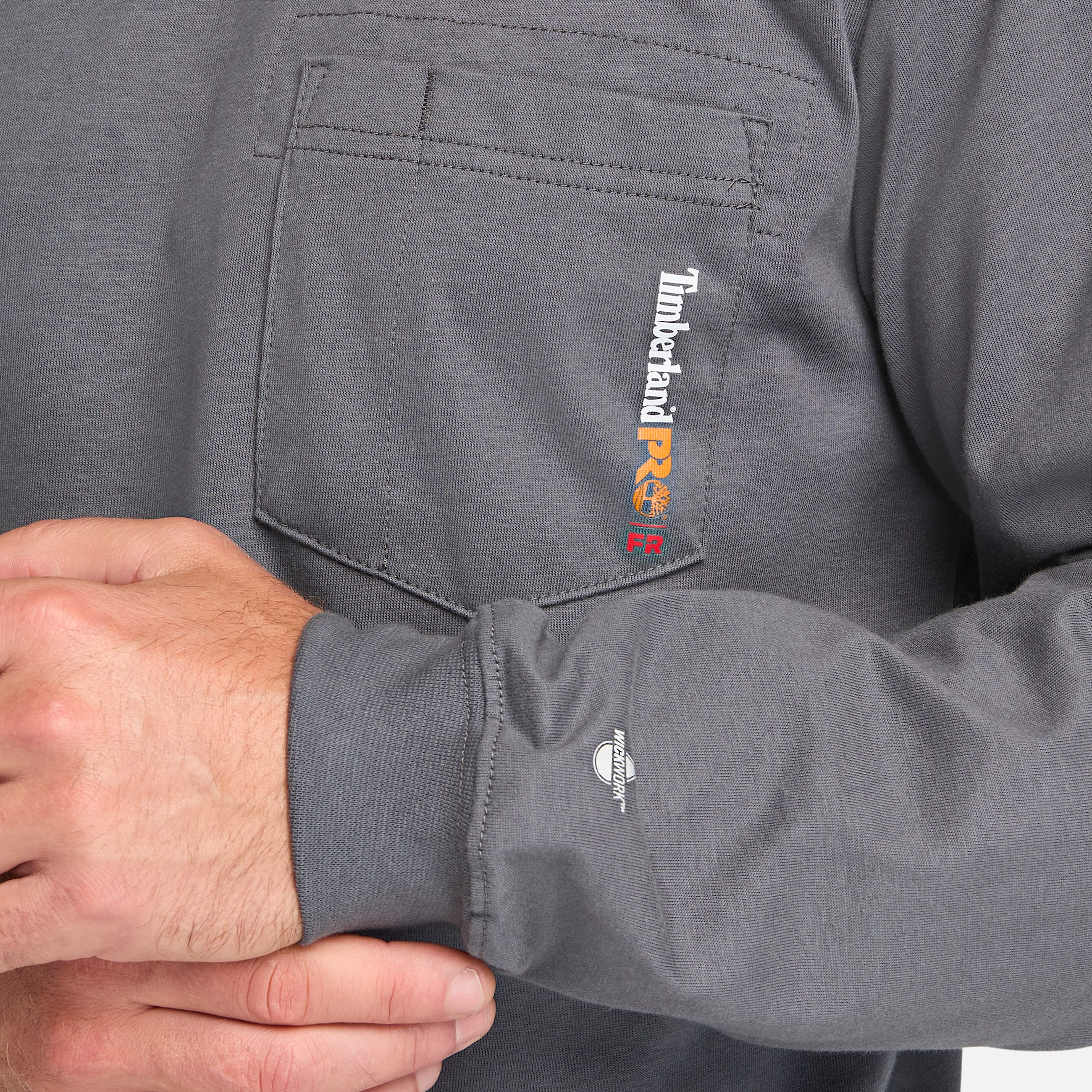 Tshirt de manga larga para hombre resistente al fuego TBL Carbn ALT2