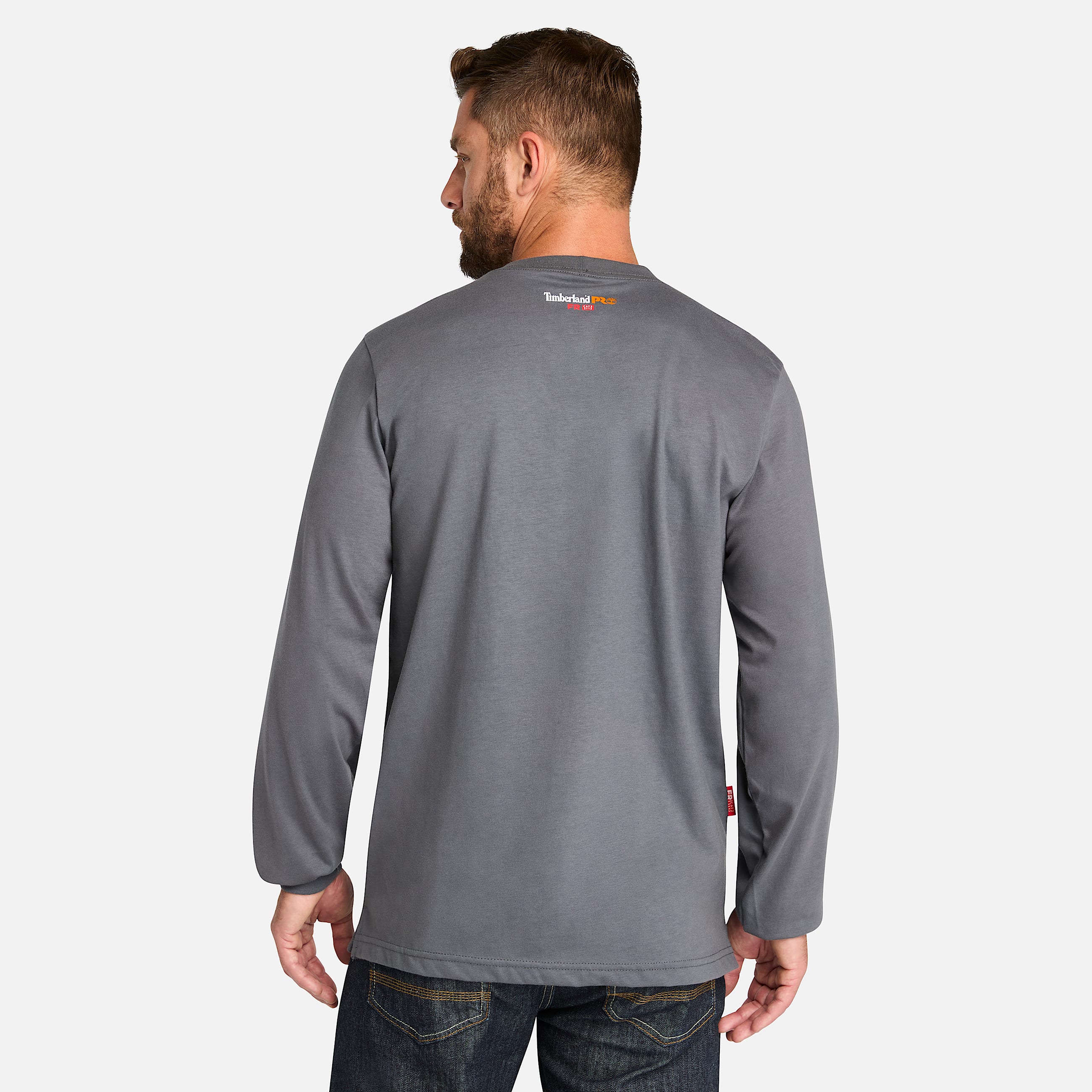 Men's Timberland PRO® Cotton Core Flame-Resistant Long-Sleeve T-Shirt