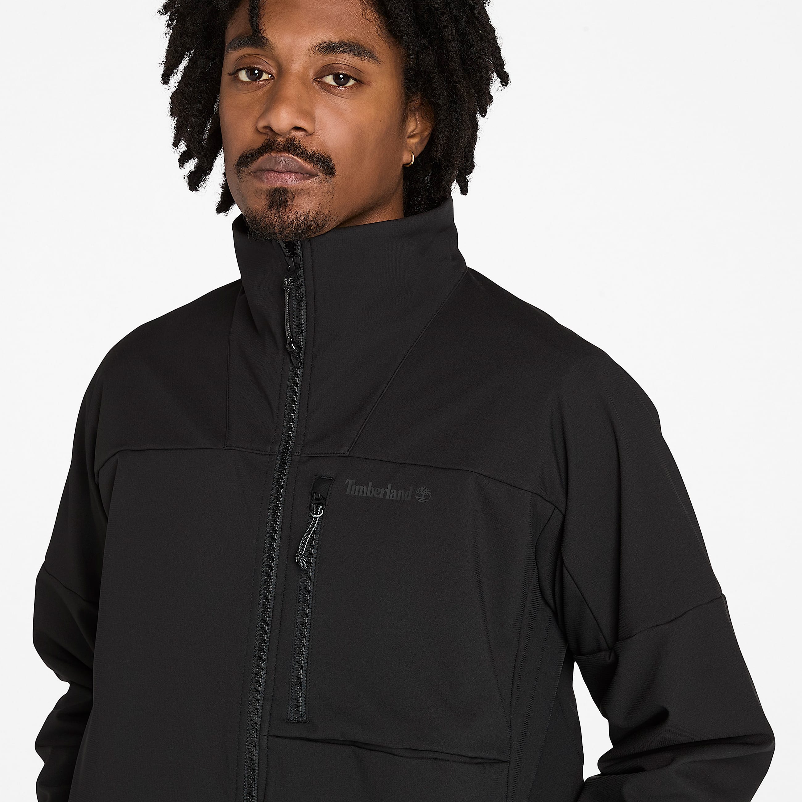 Mens Softshell Jacket TBL Black ALT3
