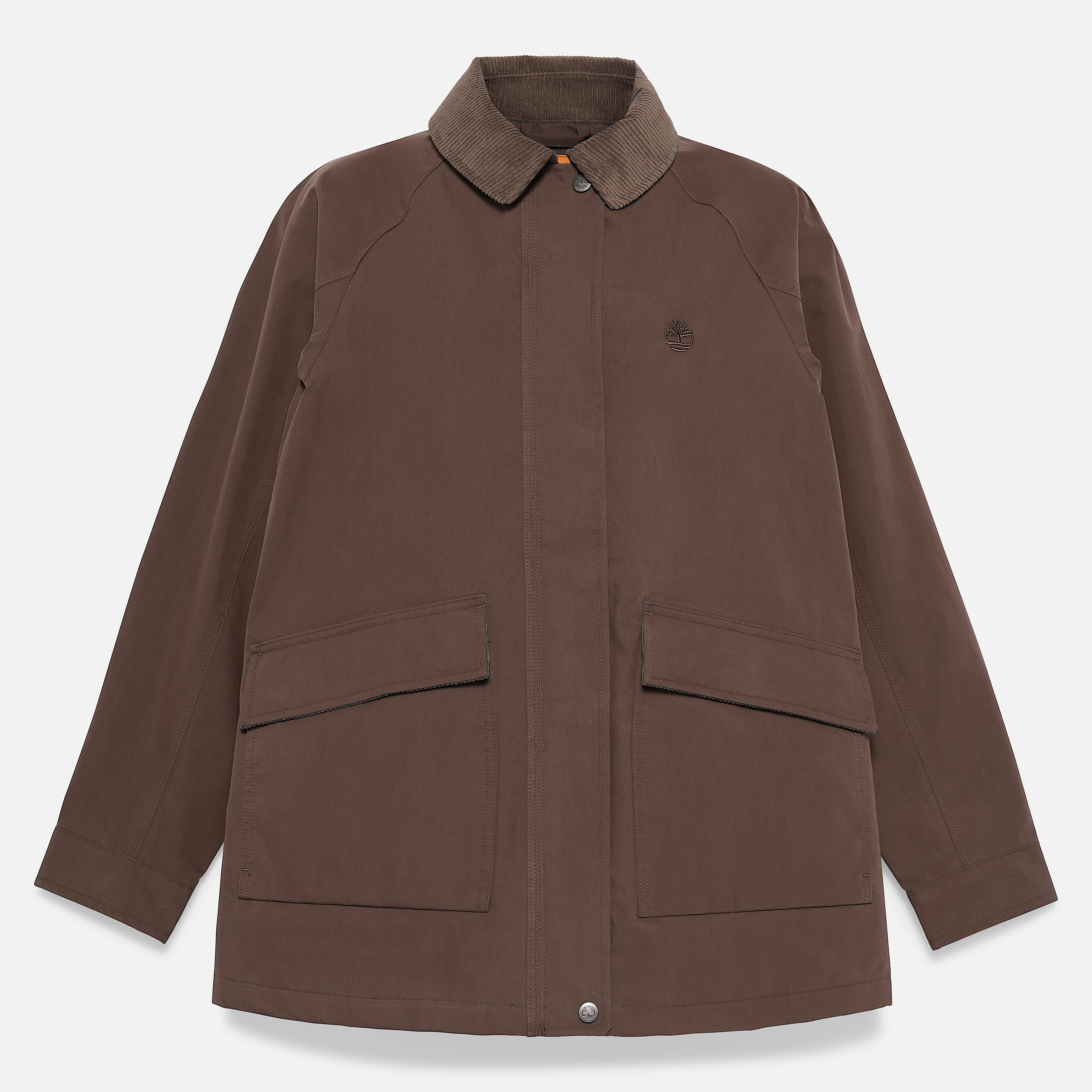 Womens Wenham Waterproof Barn Coat TBL Chocolate Brown ALT10