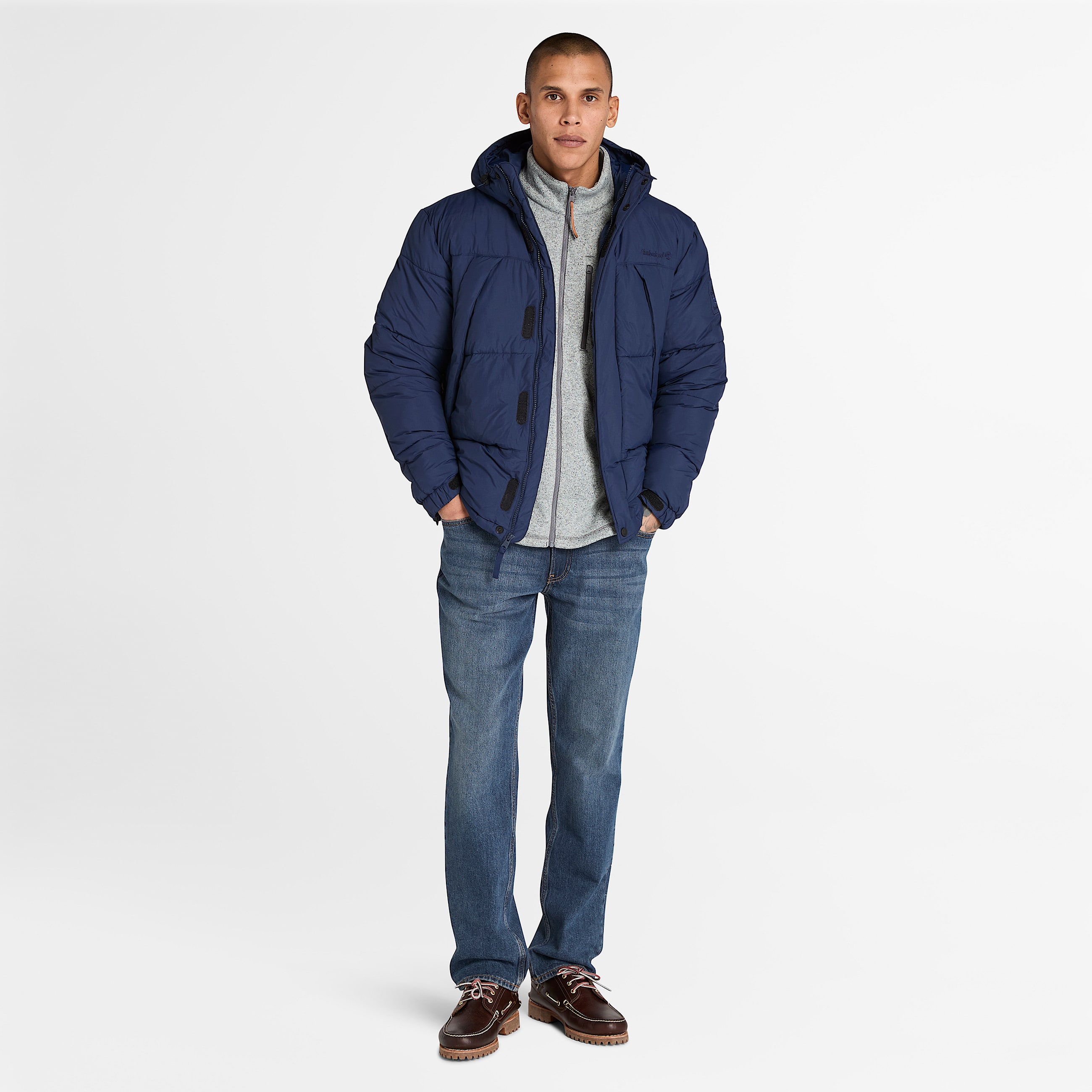 Chamarra polar Melange TBL Gris medio jaspeado ALT1