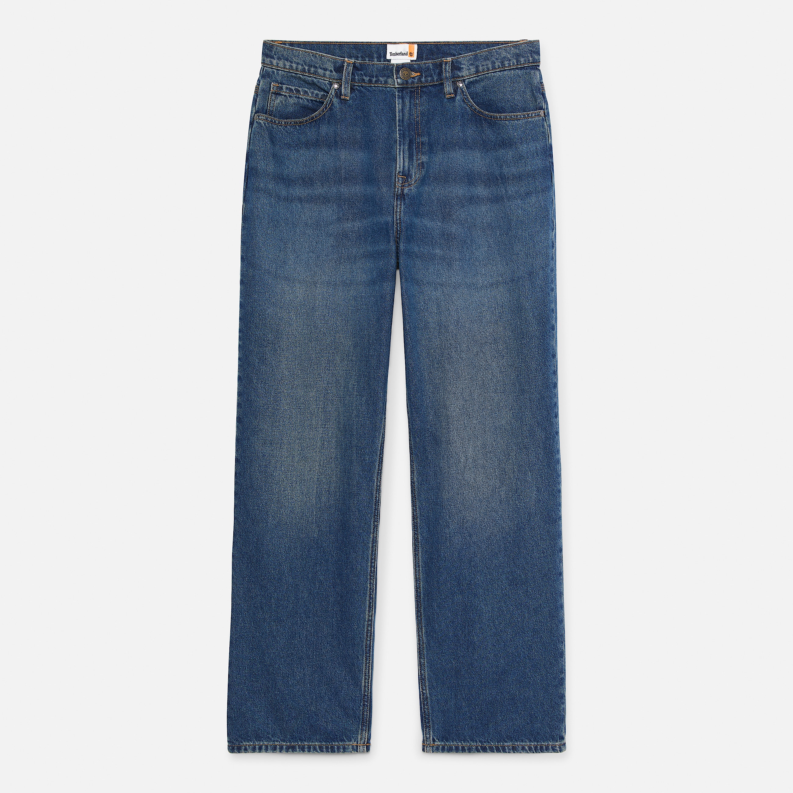 Pantaln vaquero bordado Sandown para hombre TBL ndigo medio ALT10