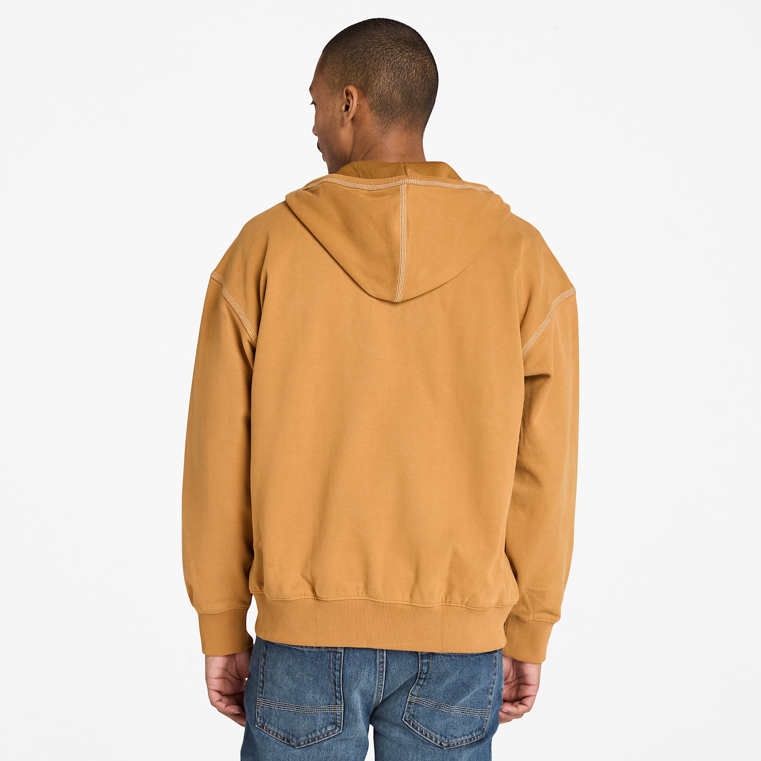 Mens Timberland 10061 FullZip Sweatshirt TBL Wheat ALT9