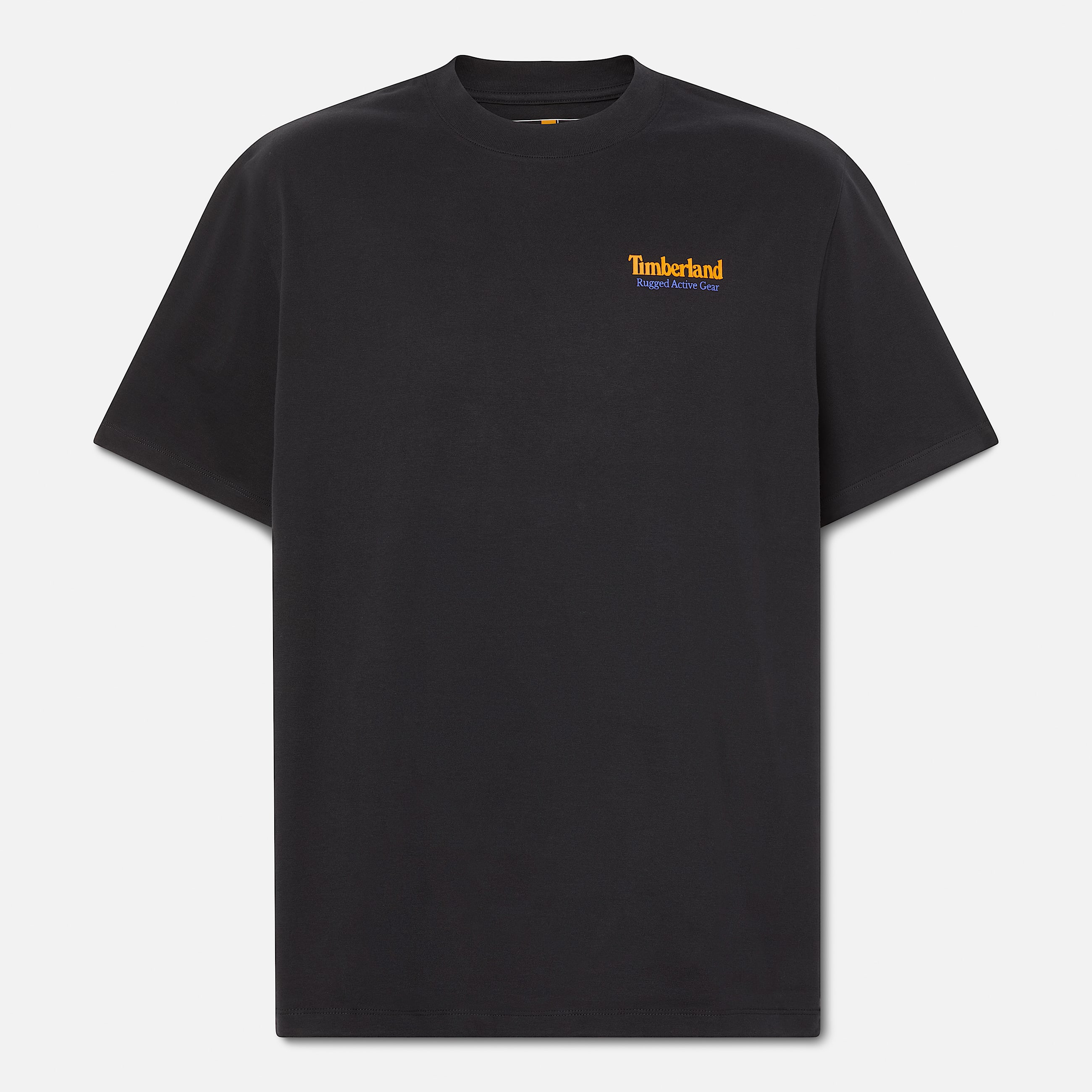 Mens Rugged Active Gear Back Graphic TShirt TBL BlackDark Wheat ALT10