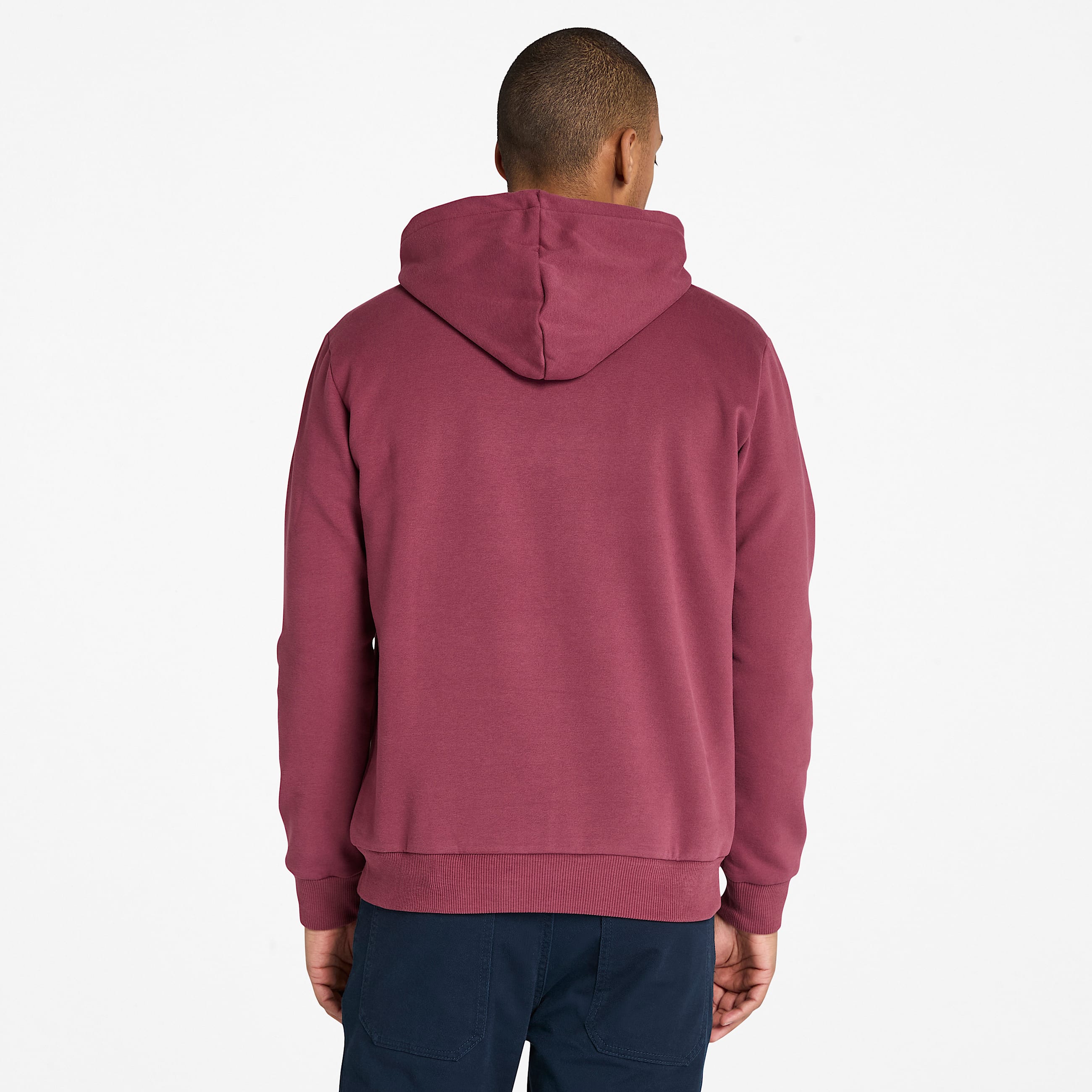 Mens Hampton Hoodie TBL Burgundy ALT9