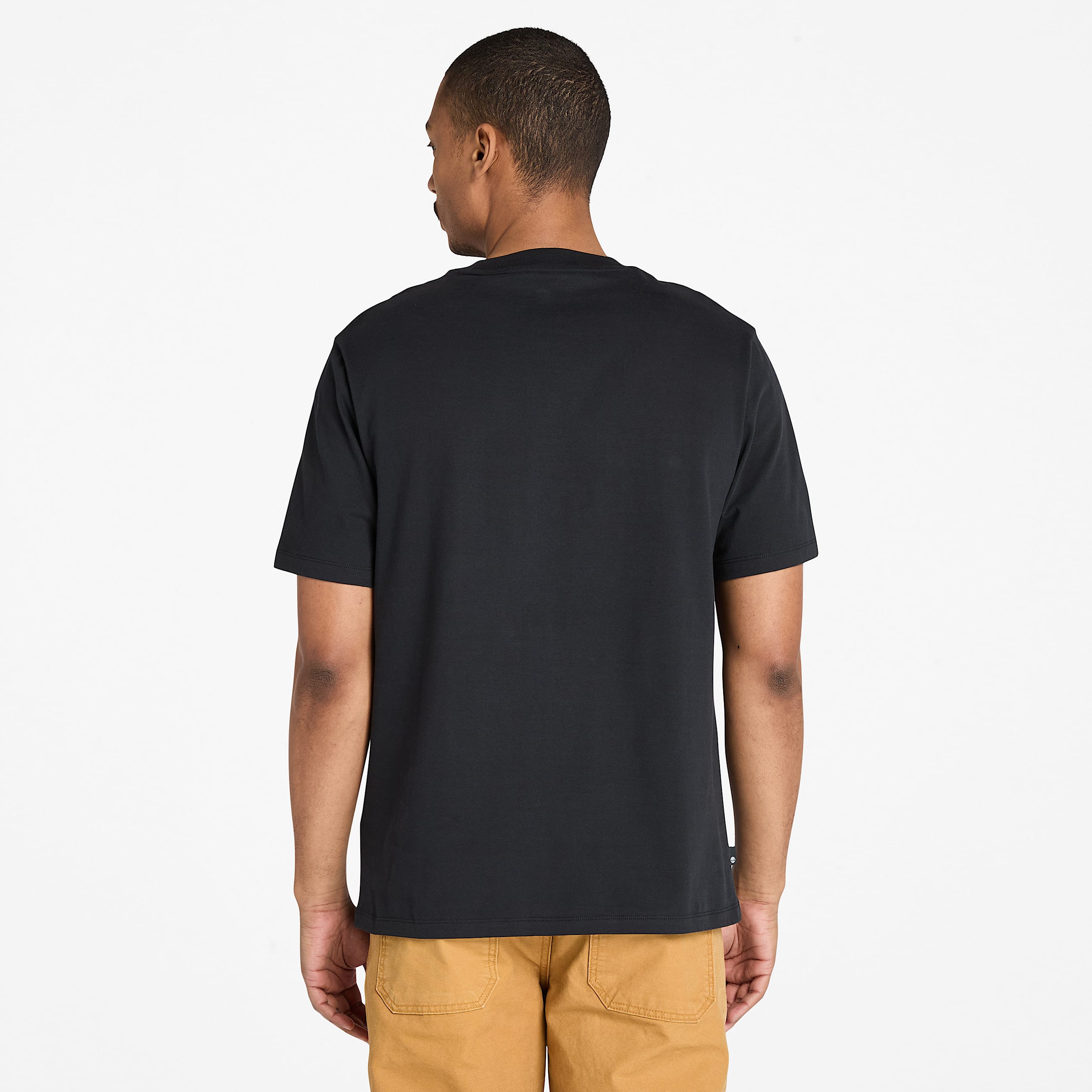 Mens Hampton ShortSleeve TShirt TBL Black ALT9