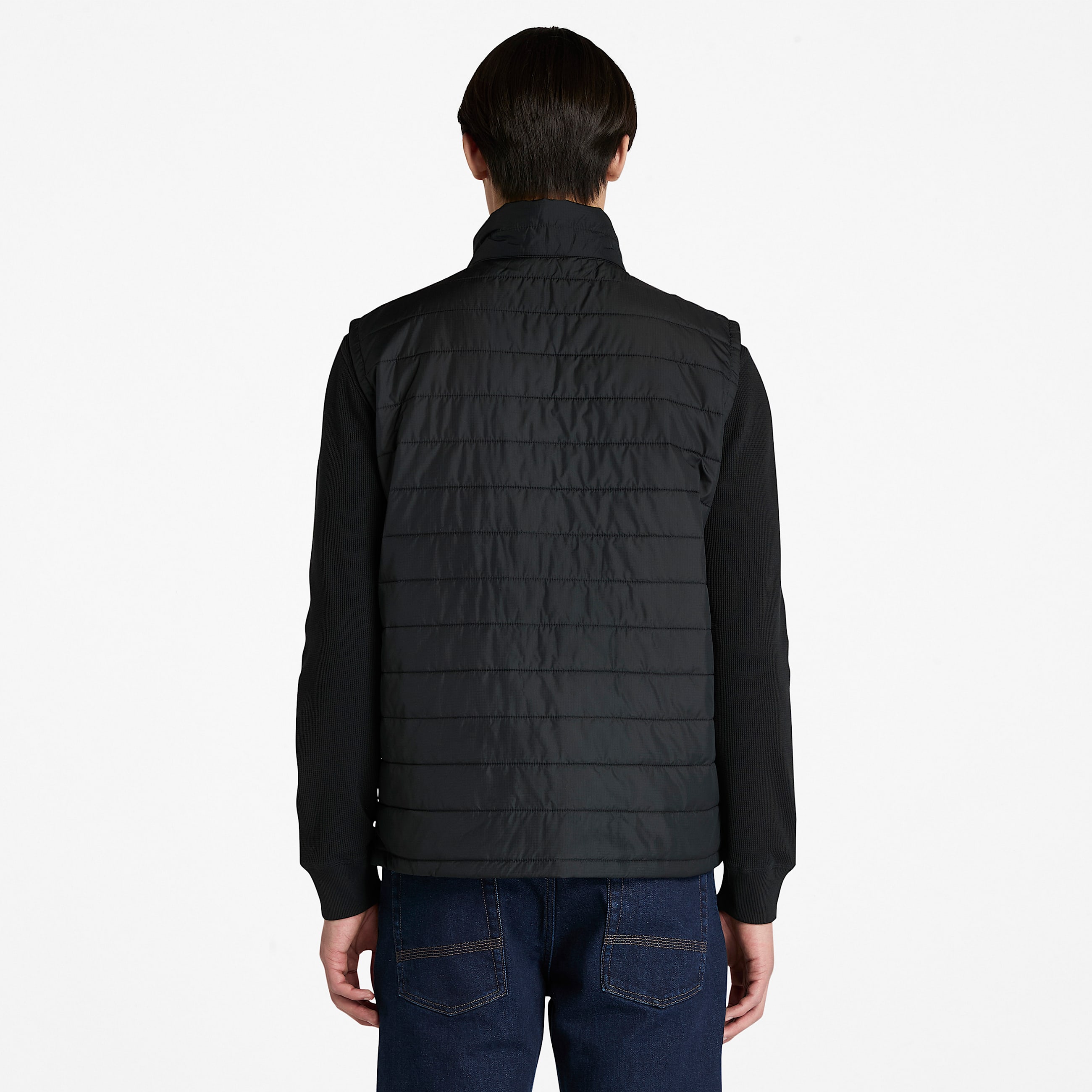 Mens Mt Eastmann Lightweight Puffer Vest TBL Black ALT9