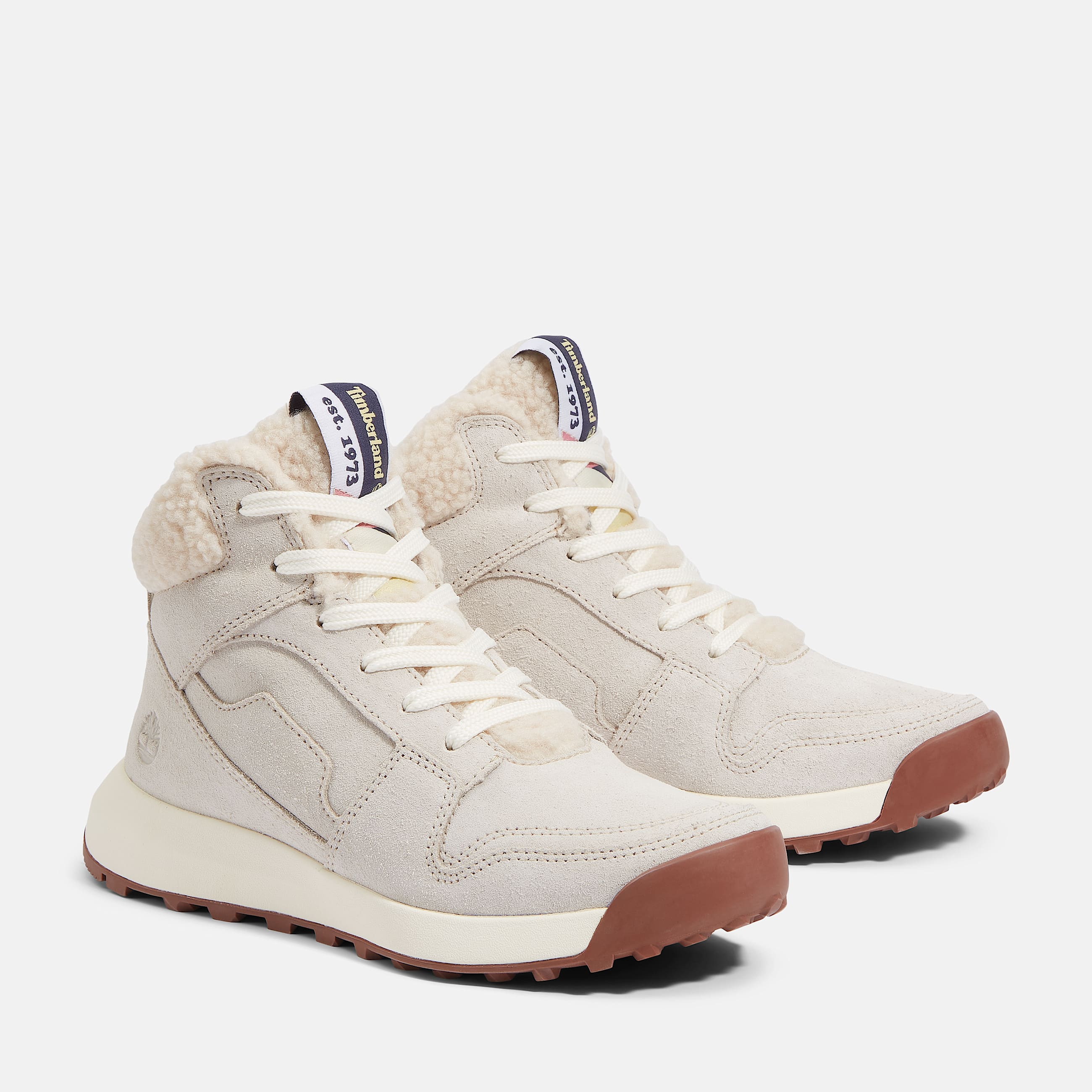 Womens Retro Swift HighTop Sneaker TBL Natural Suede ALT4