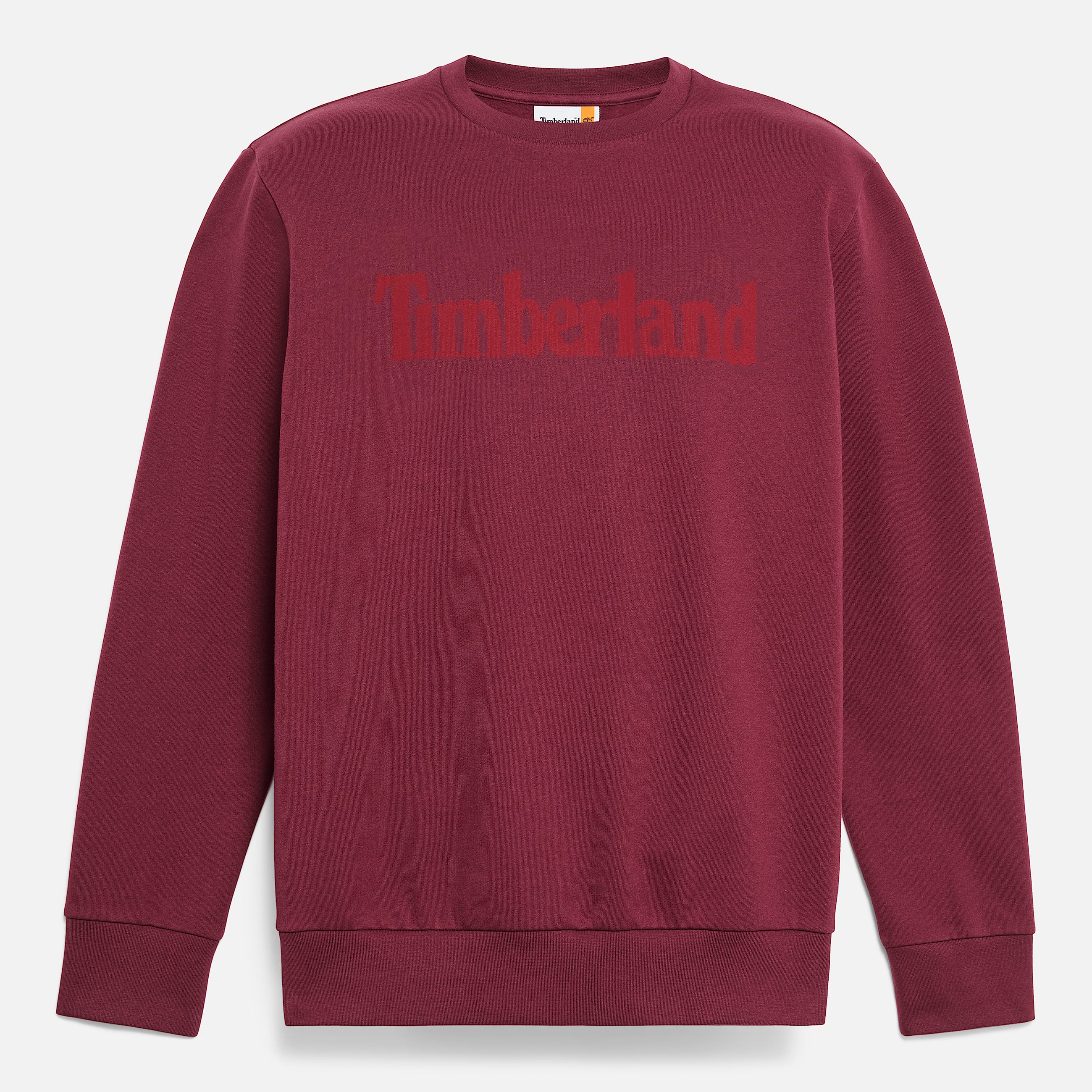 Mens Northwood Brushed Back Crewneck Sweatshirt TBL Burgundy ALT10