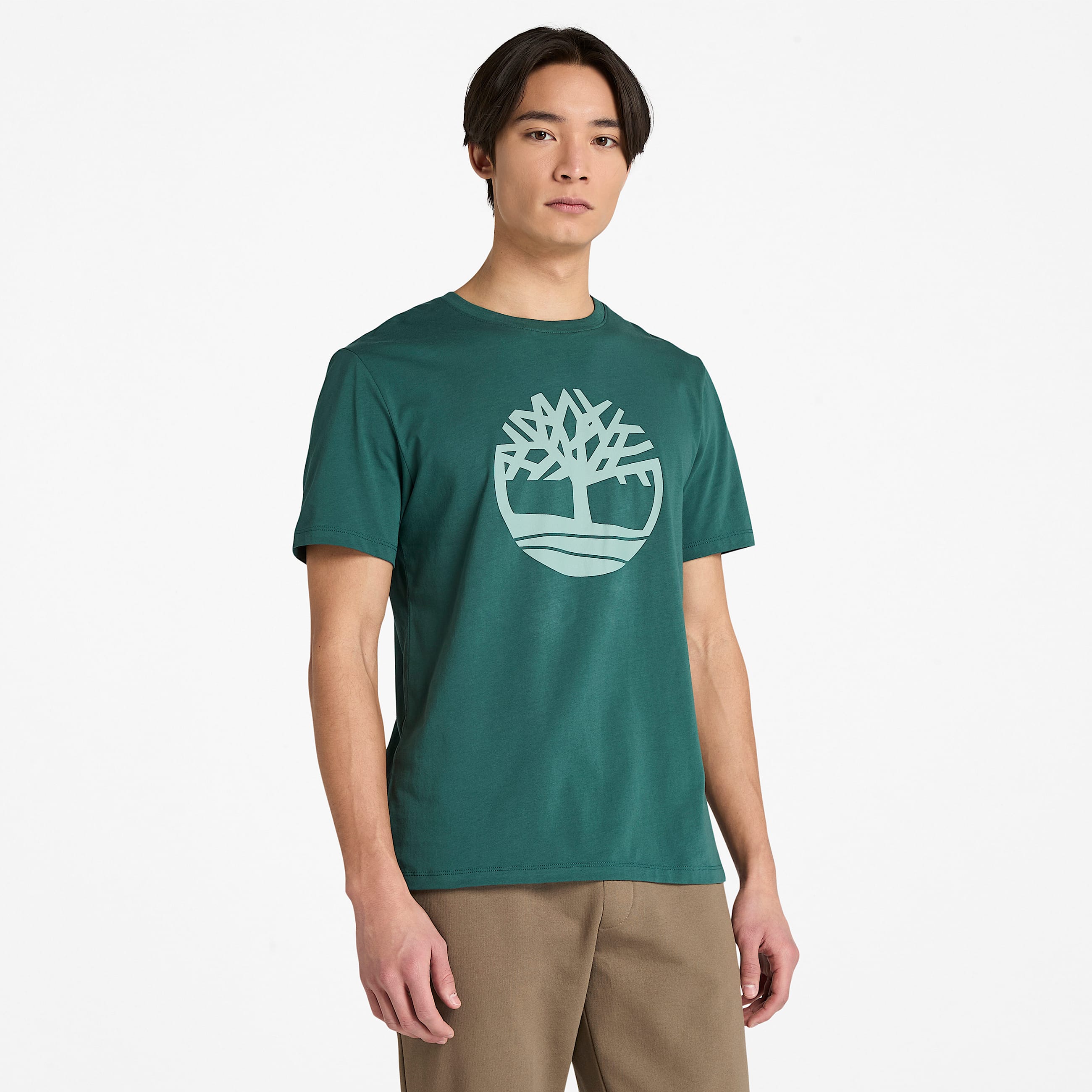 Mens Northwood ShortSleeve TShirt TBL Green HERO