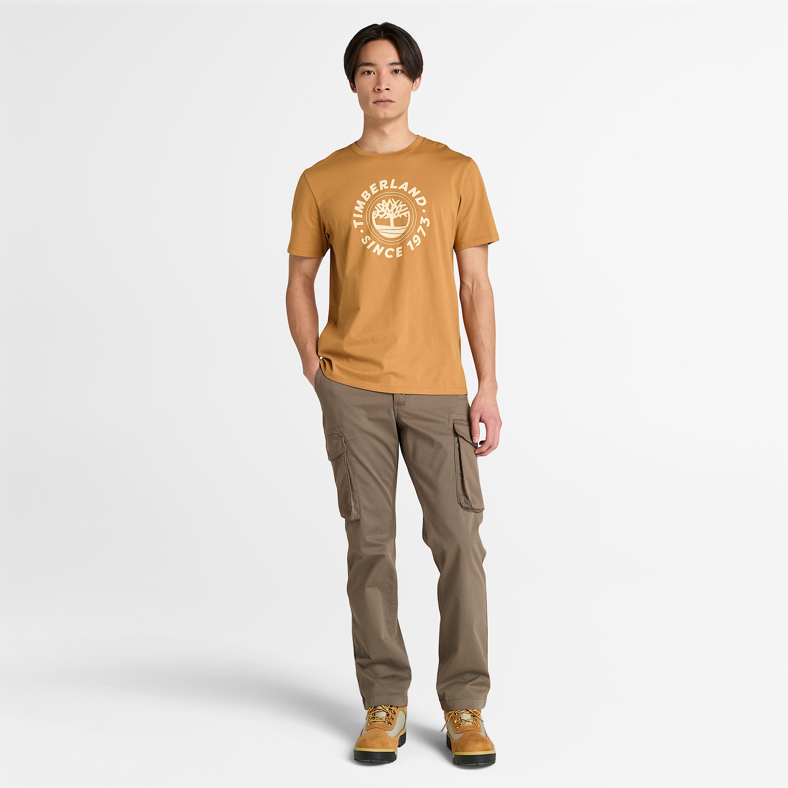 Mens Graphic ShortSleeve TShirt TBL Wheat ALT1
