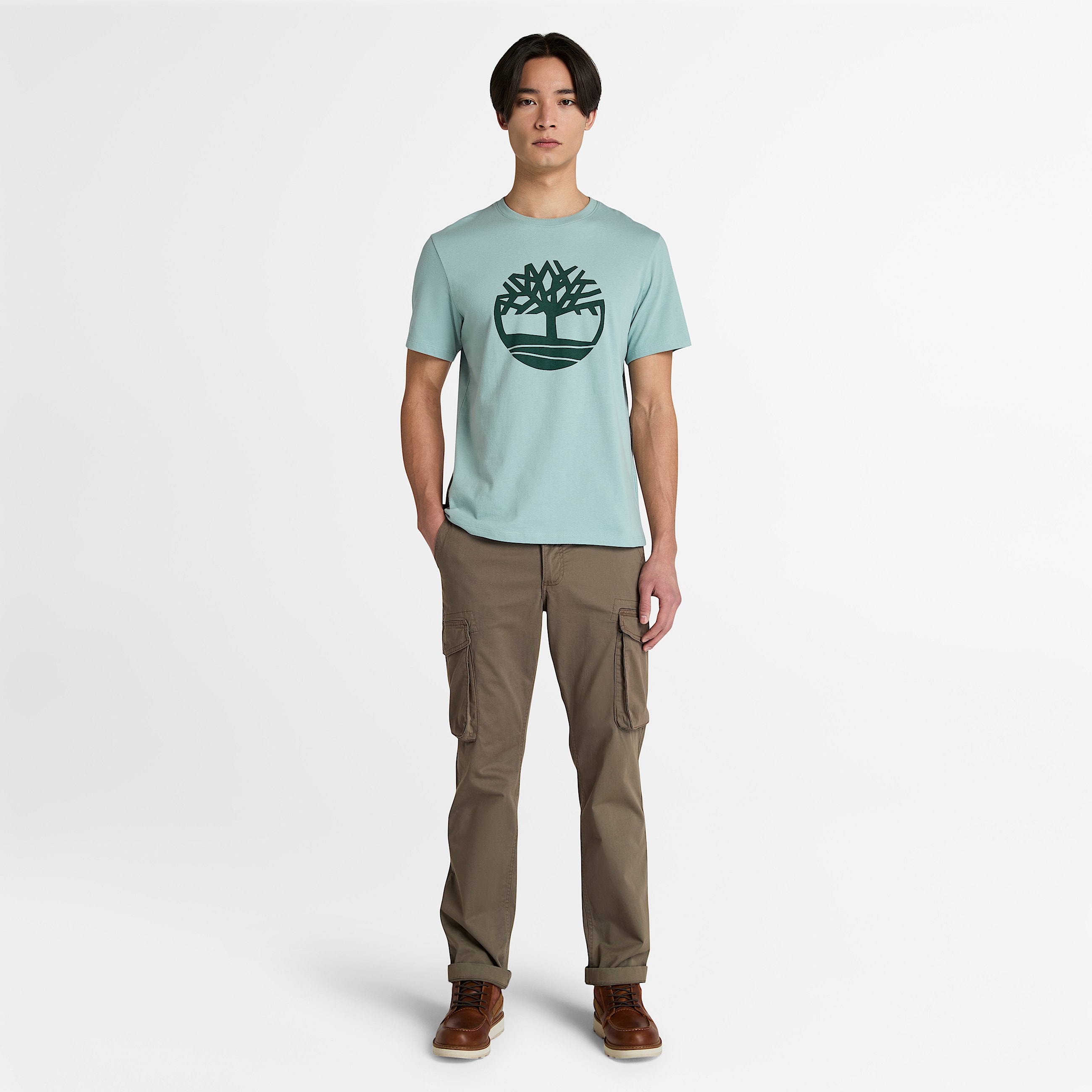 Mens Northwood ShortSleeve TShirt TBL Light Blue ALT1