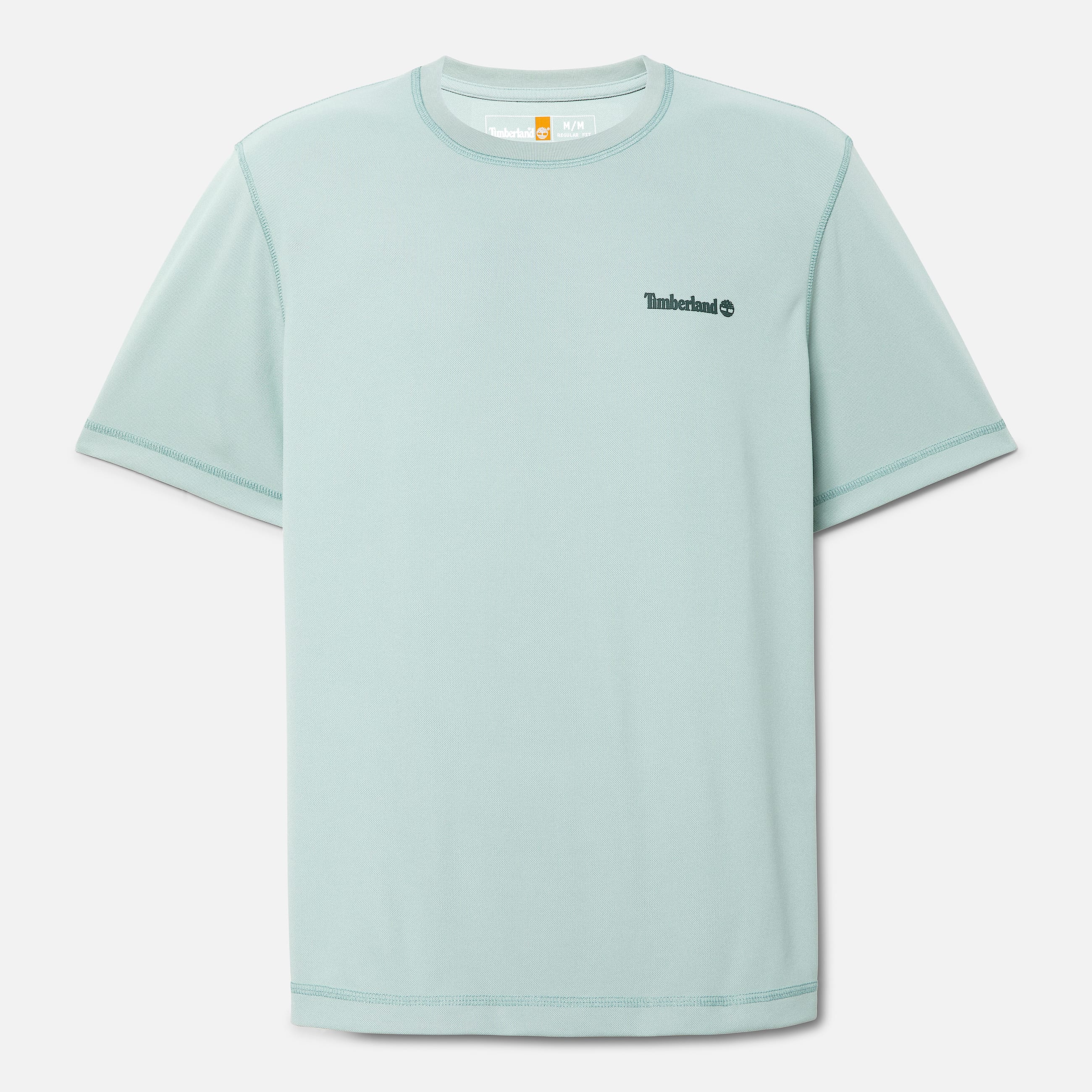 Playera de secado rpido Granite Lake Wicking para hombre TBL Azul plateado ALT10