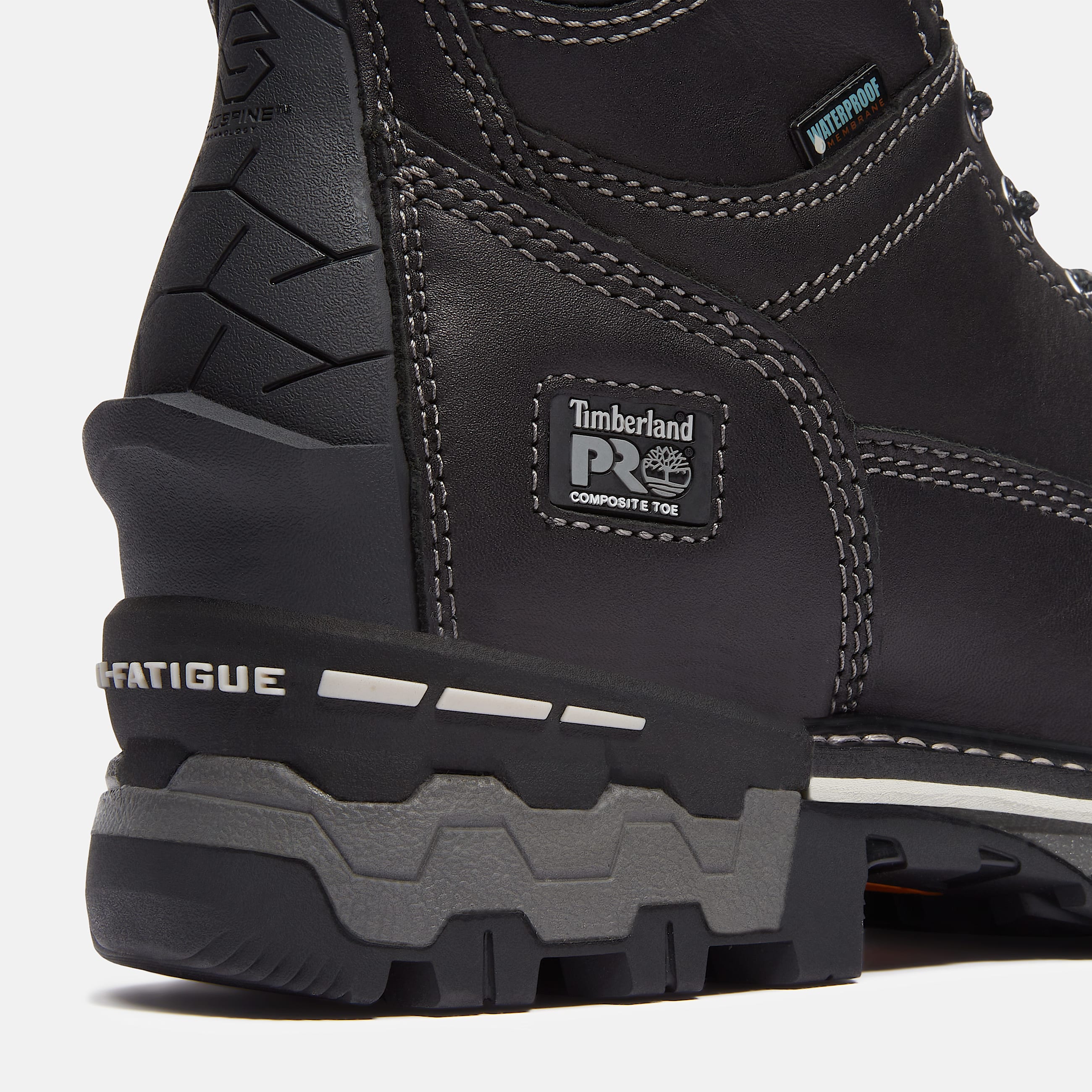 Womens Timberland PRO Boondock 6 Waterproof Composite Toe Work Boot TBL Black ALT7