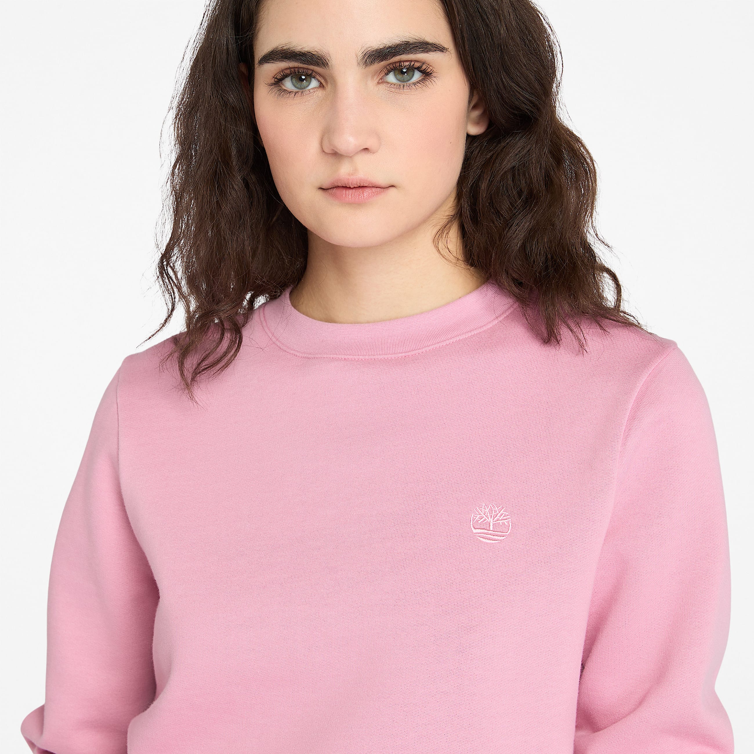 Womens Exeter River Brushed Back Crewneck Sweatshirt TBL Dusty Rose ALT2