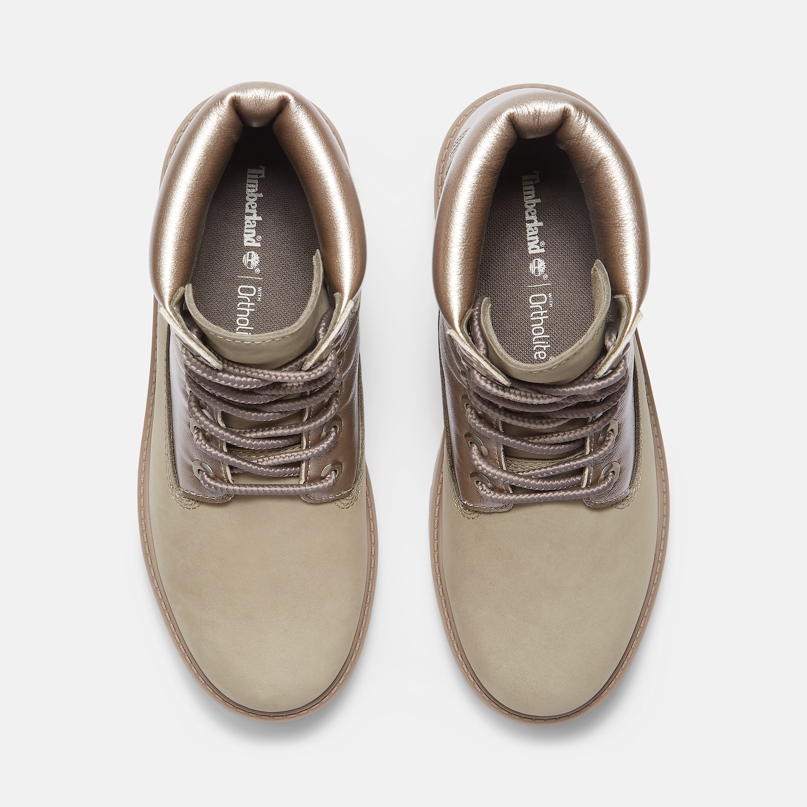 Womens Stone Street 6Inch Waterproof Platform Boot TBL Grey NubuckMetallic Chrome ALT2