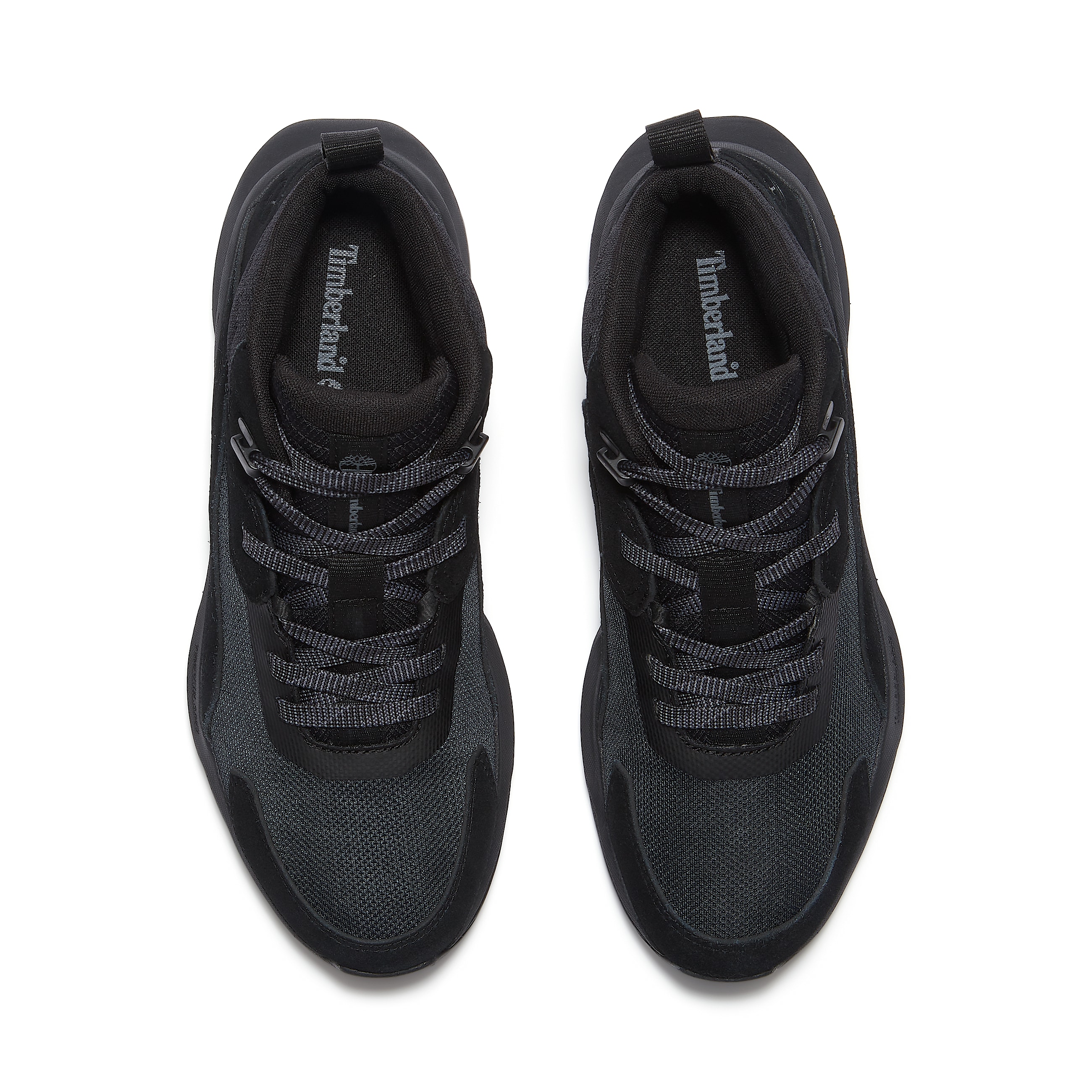 Mens Motion Ledge Mid Sneaker TBL Black Suede ALT2