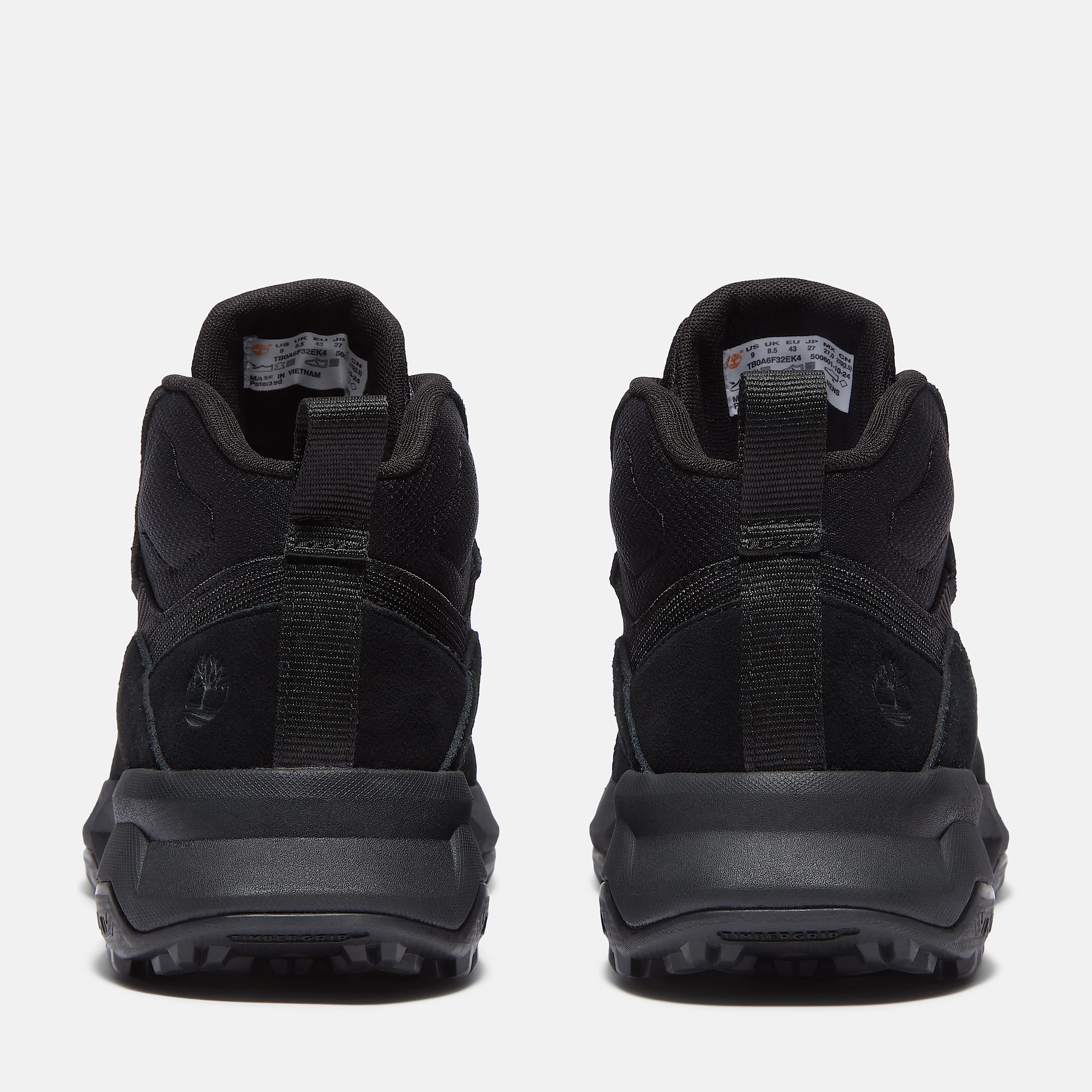 Mens Motion Ledge Mid Sneaker TBL Black Suede ALT5