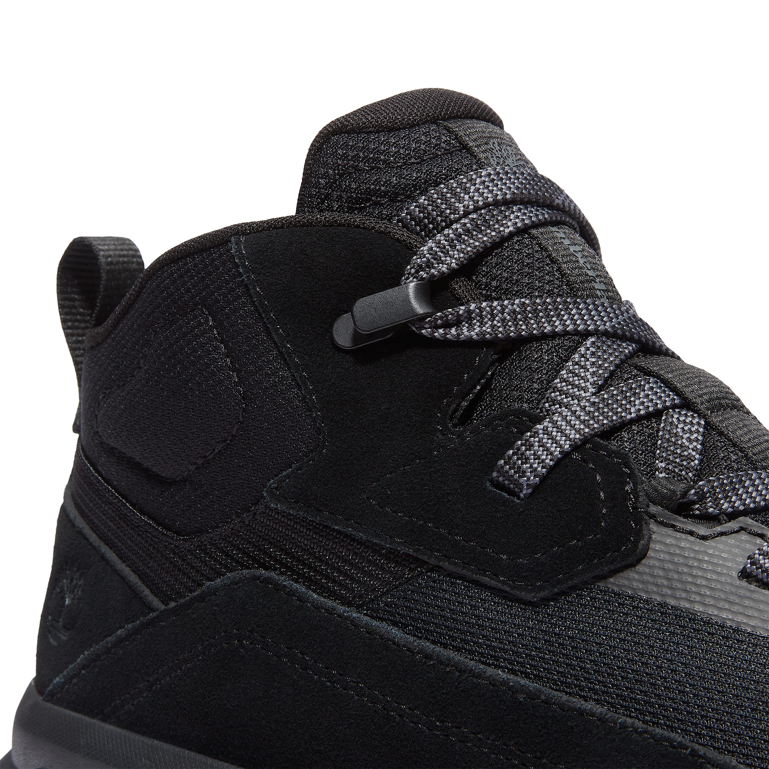 Mens Motion Ledge Mid Sneaker TBL Black Suede ALT7