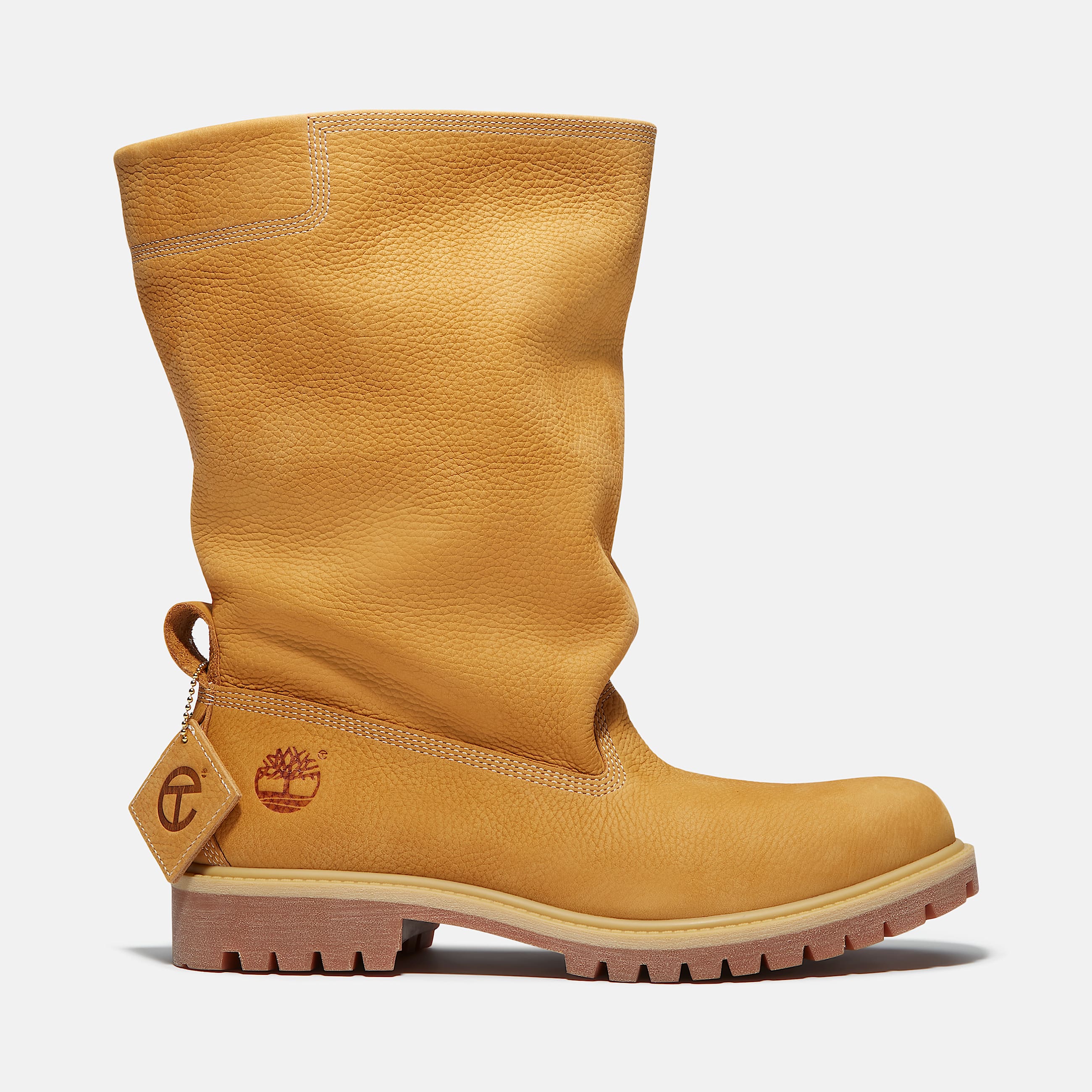 Timberland x TELFAR Premium PullOn Boot TBL Wheat Nubuck HERO