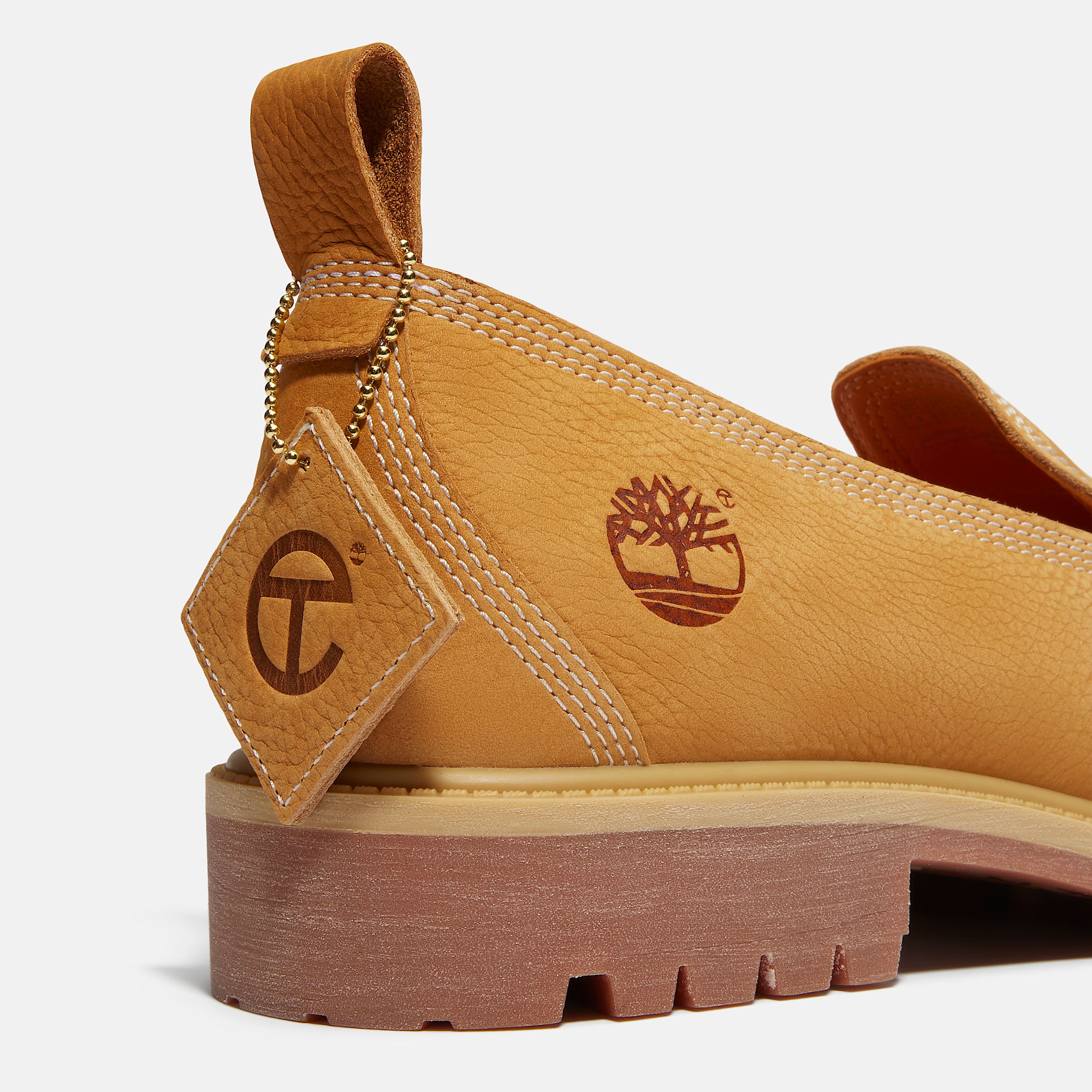 Timberland x TELFAR Premium SlipOn Shoe TBL Wheat Nubuck ALT7