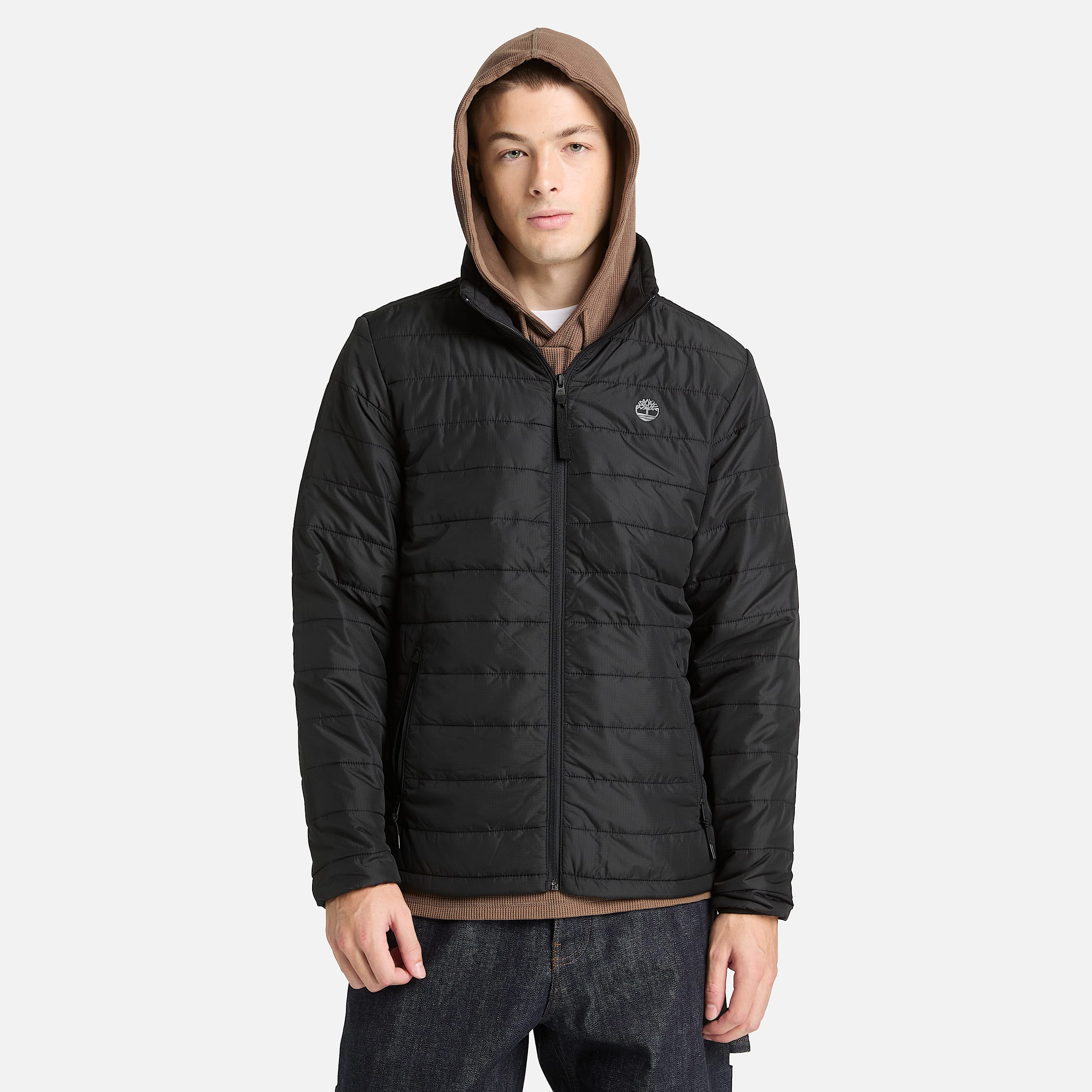 Mens Mt Eastman Lightweight Puffer Jacket TBL Black ALT10